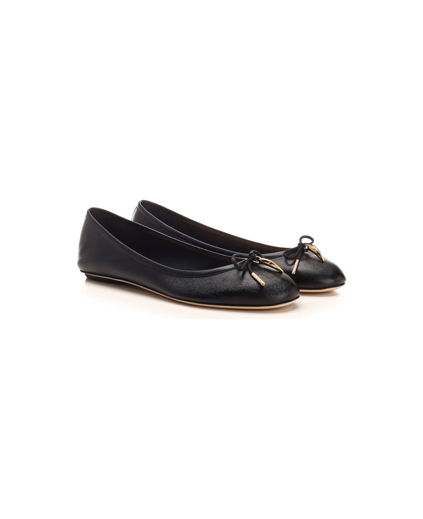 Chloé Iris Flat Shoes - BLACK