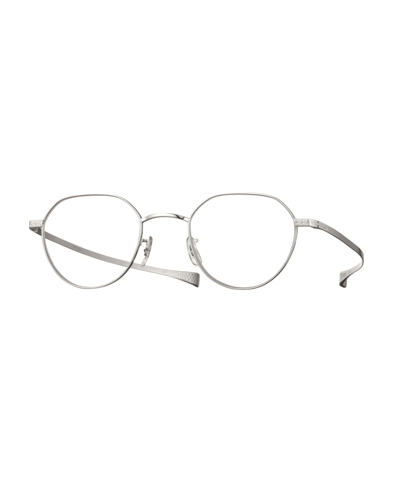Eyevan 7285 Marshal - Silver Rx Glasses - Silver アイウェア