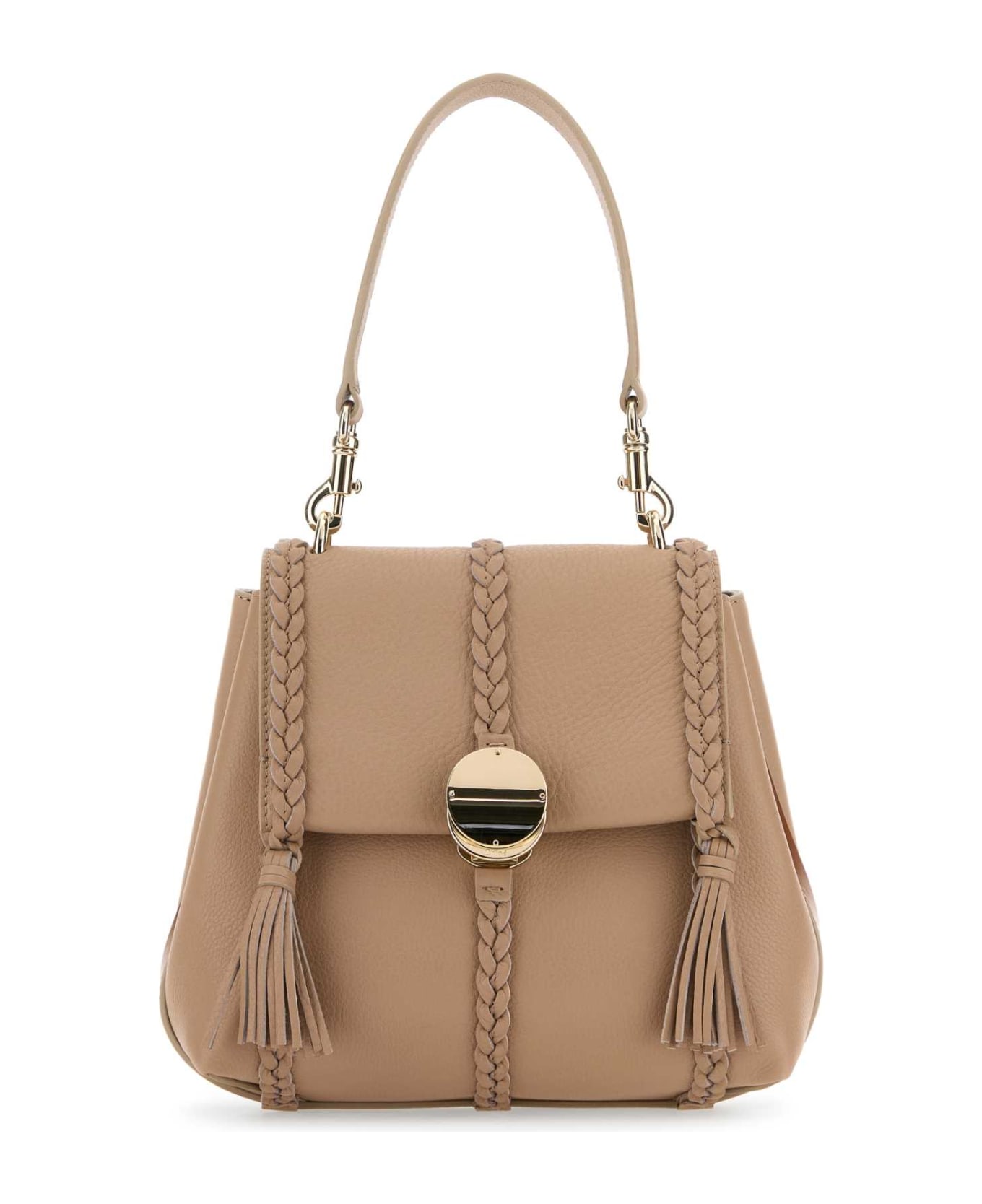 Chloé Skin Pink Leather Small Penelope Handbag - NOMADBEIGE28U