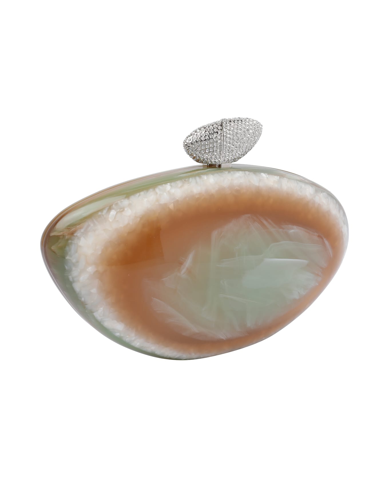 Benedetta Bruzziches Armonia Transparent Handbag - Green