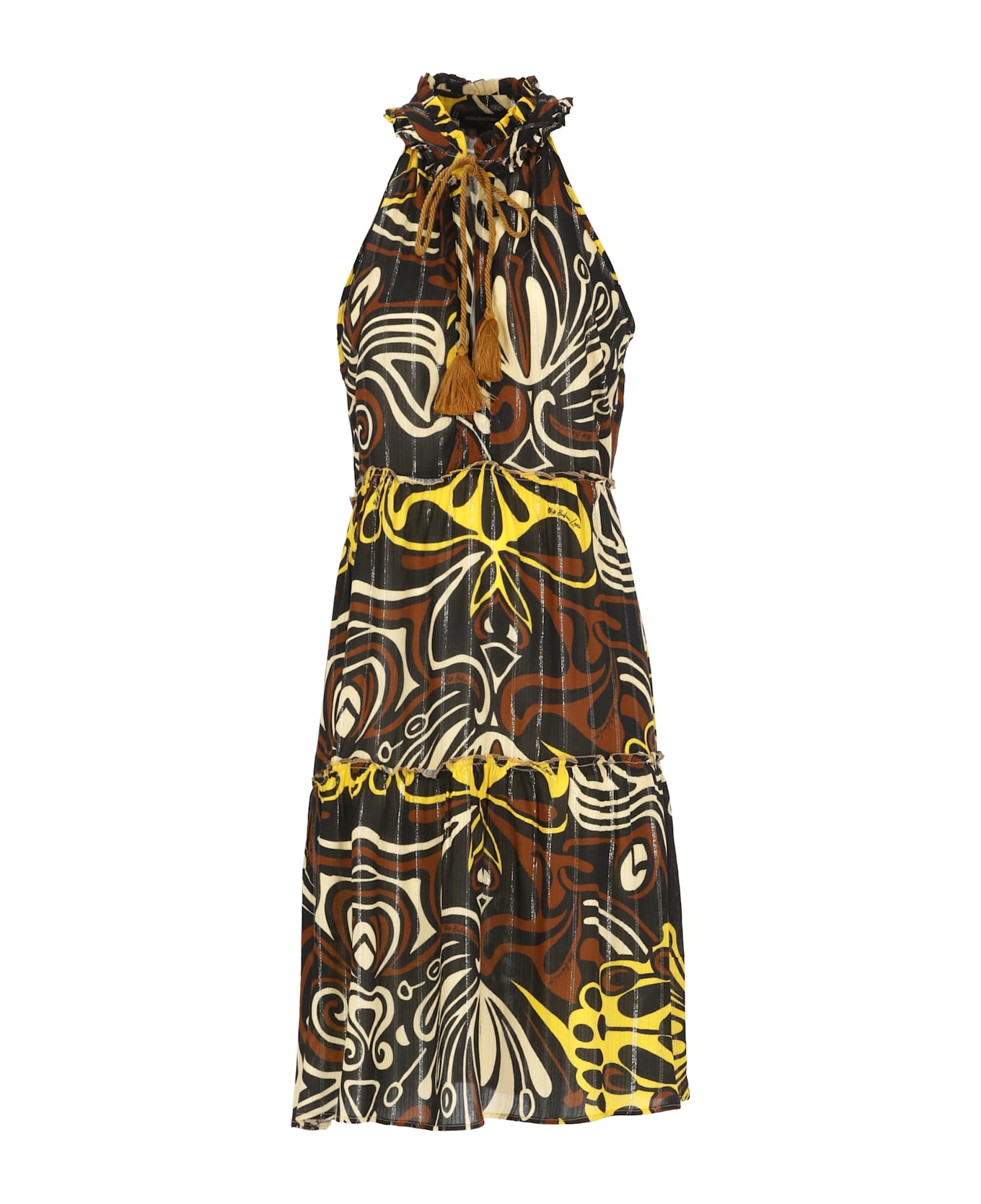 Miss Bikini Viscose Caftan - Black