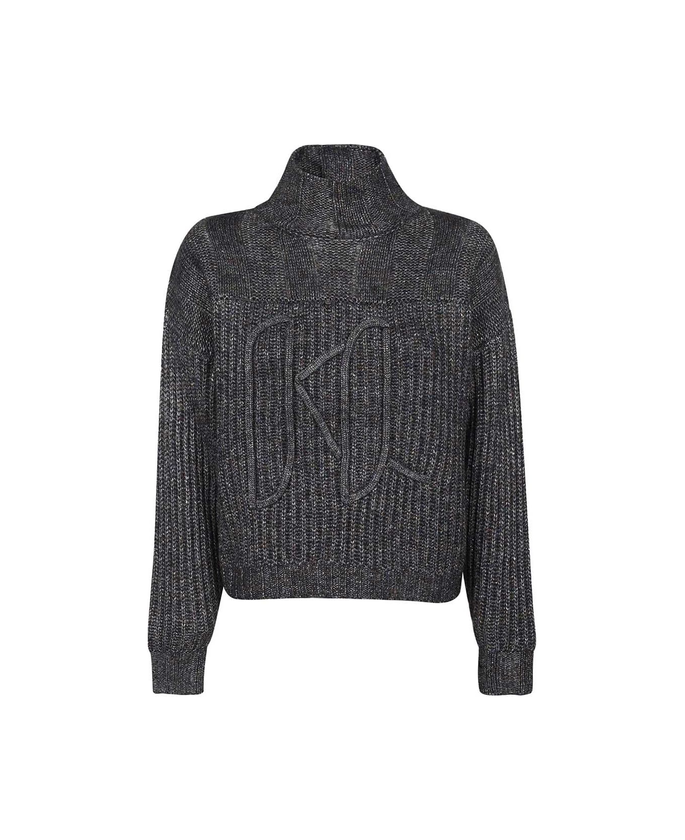 Karl Lagerfeld Turtleneck Sweater - grey