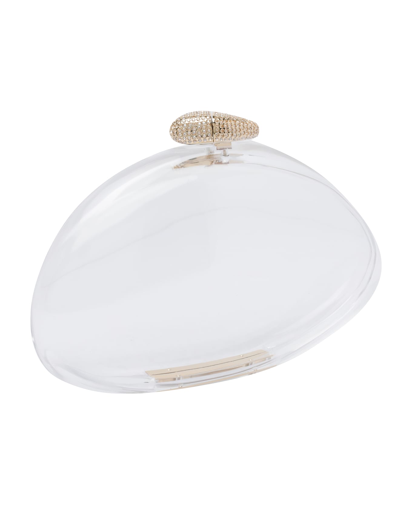 Benedetta Bruzziches Ariel Transparent Handbag - White