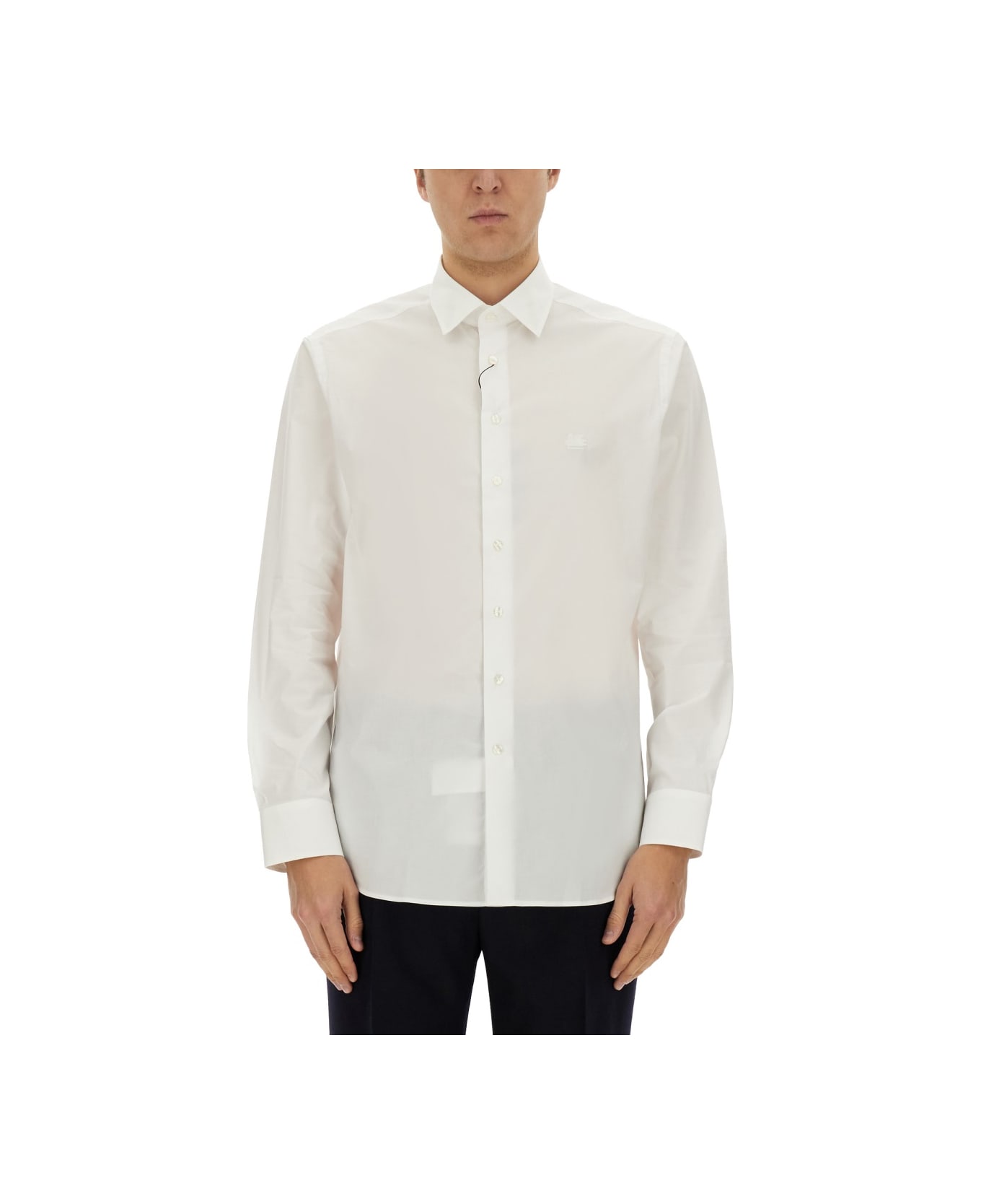 Etro Pegasus Logo Shirt - WHITE