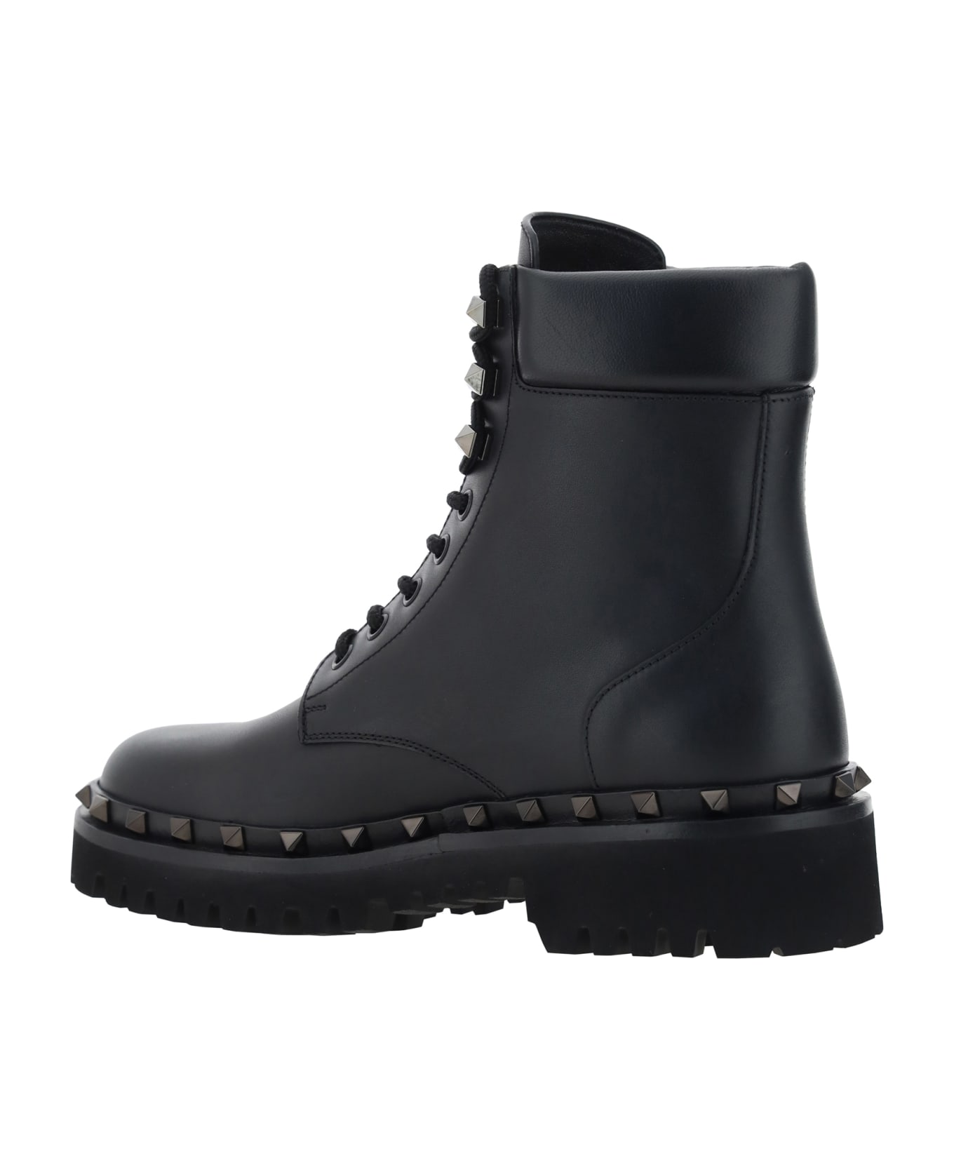 Valentino Garavani Rockstud Ankle Boots - Nero