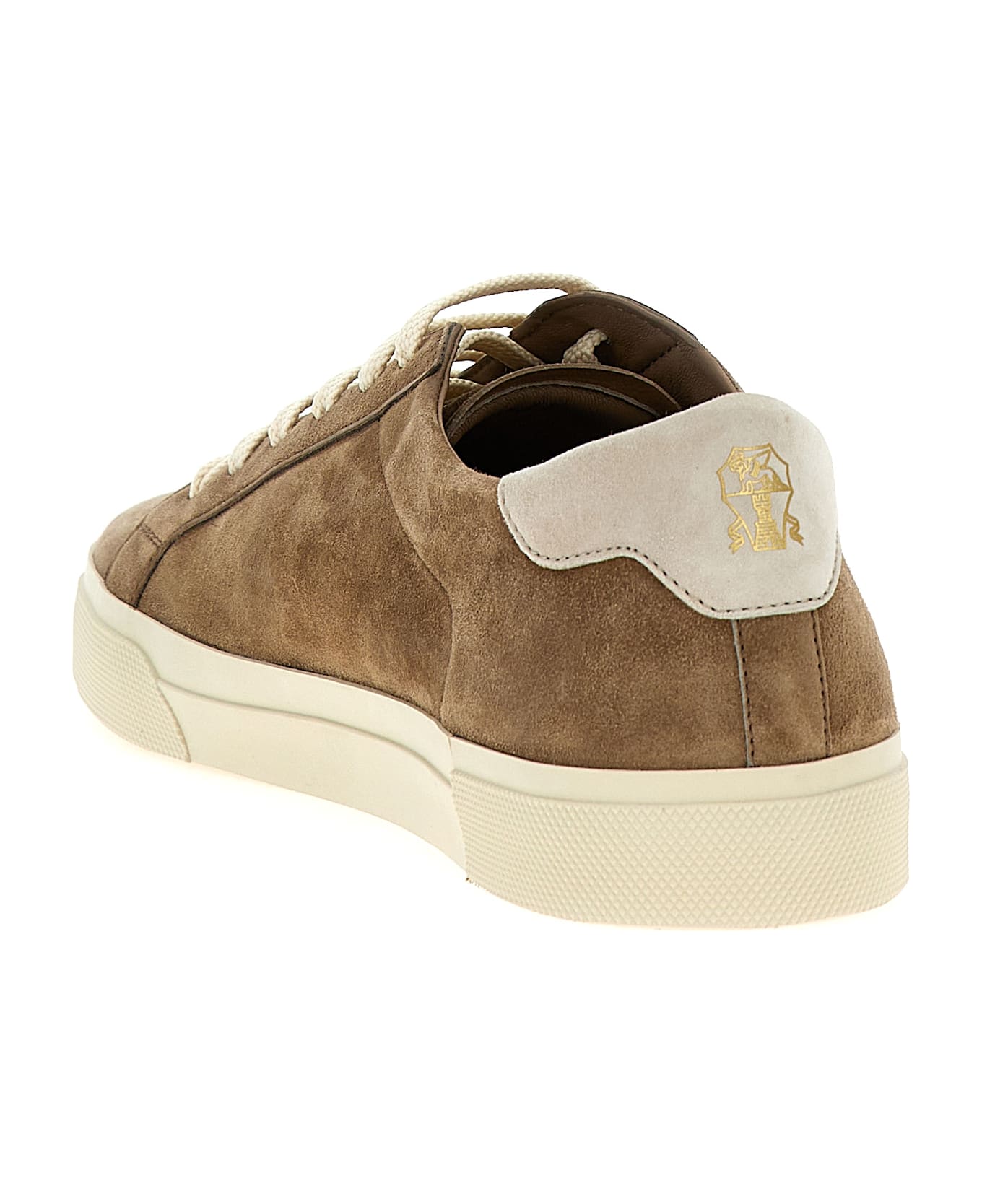 Brunello Cucinelli Suede Sneakers - Beige
