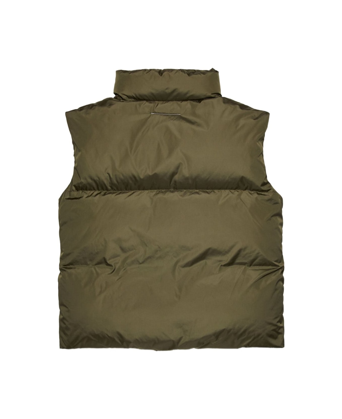 MM6 Maison Margiela Kids Numeric Graphic Vest - Green