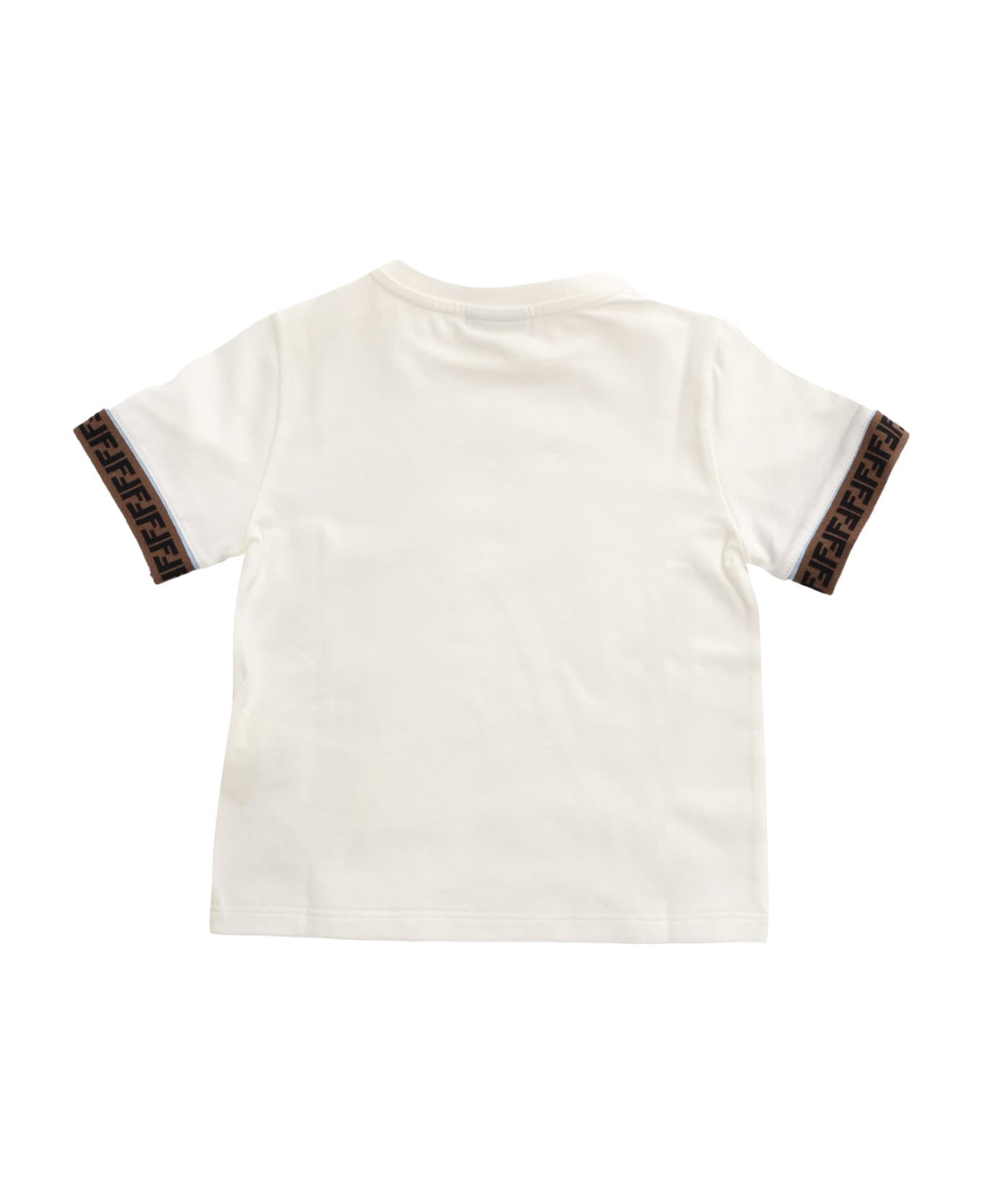 Fendi Ff Edges T-shirt - WHITE Tシャツ＆ポロシャツ