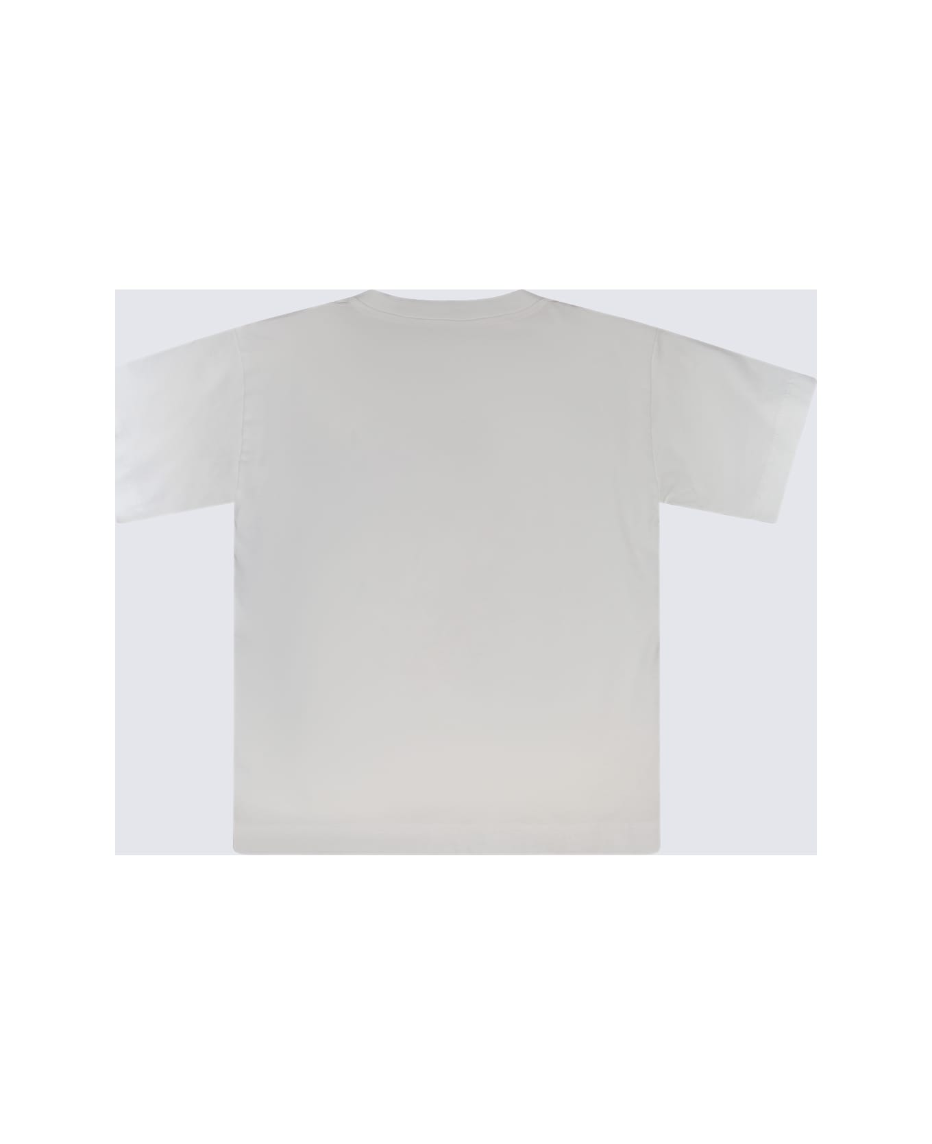 C.P. Company White And Orange Cotton T-shirt - GAUZE WHITE Tシャツ＆ポロシャツ