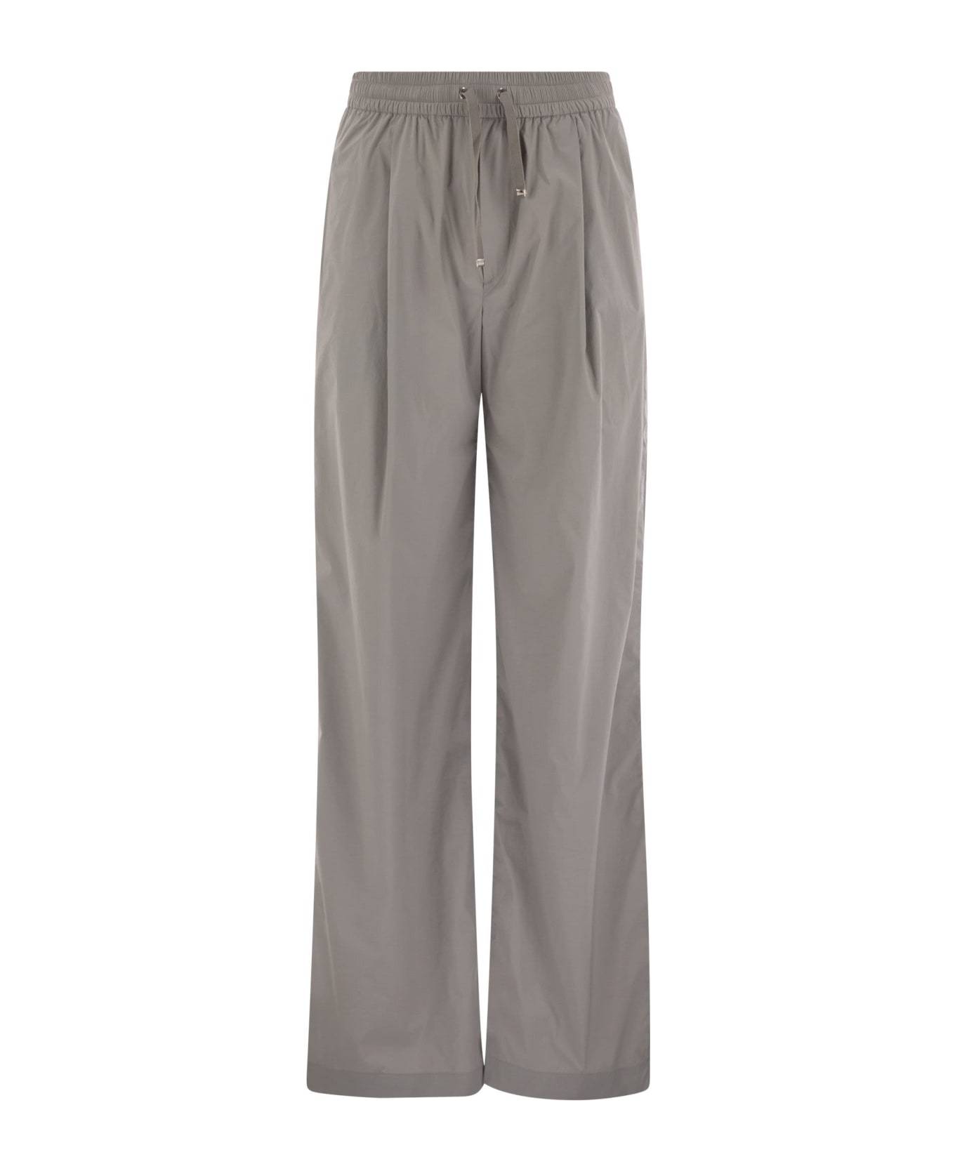 Herno Stretch Nylon Trousers - Light Grey