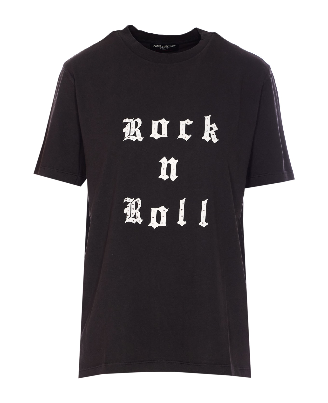 Zadig 
Voltaire Edwin Hc Rock And Roll T-shirt - Carbone