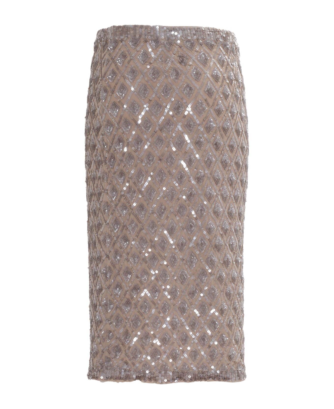 Parosh Skirt - WHITE