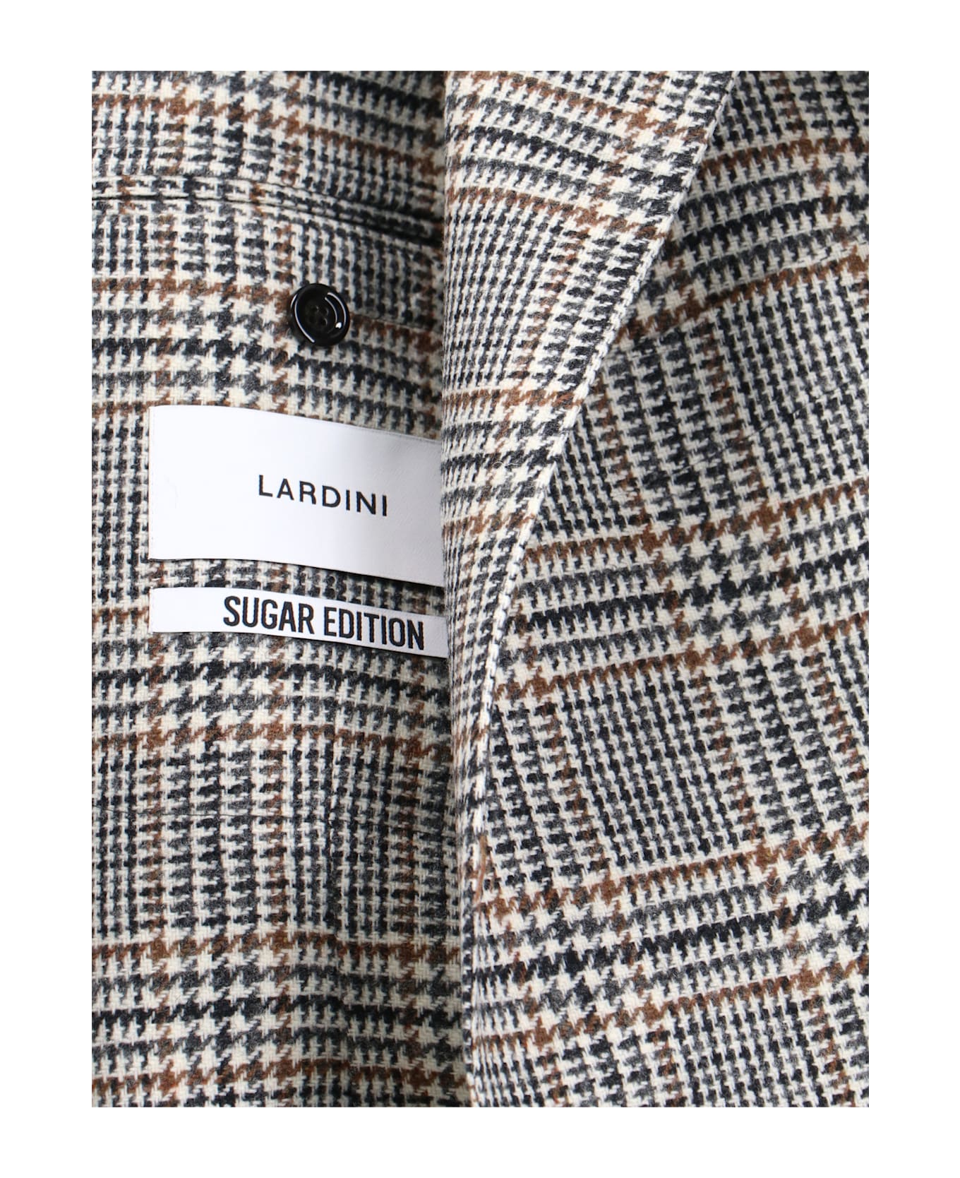 Lardini Single-breasted Virgin Wool Blazer - Multicolor