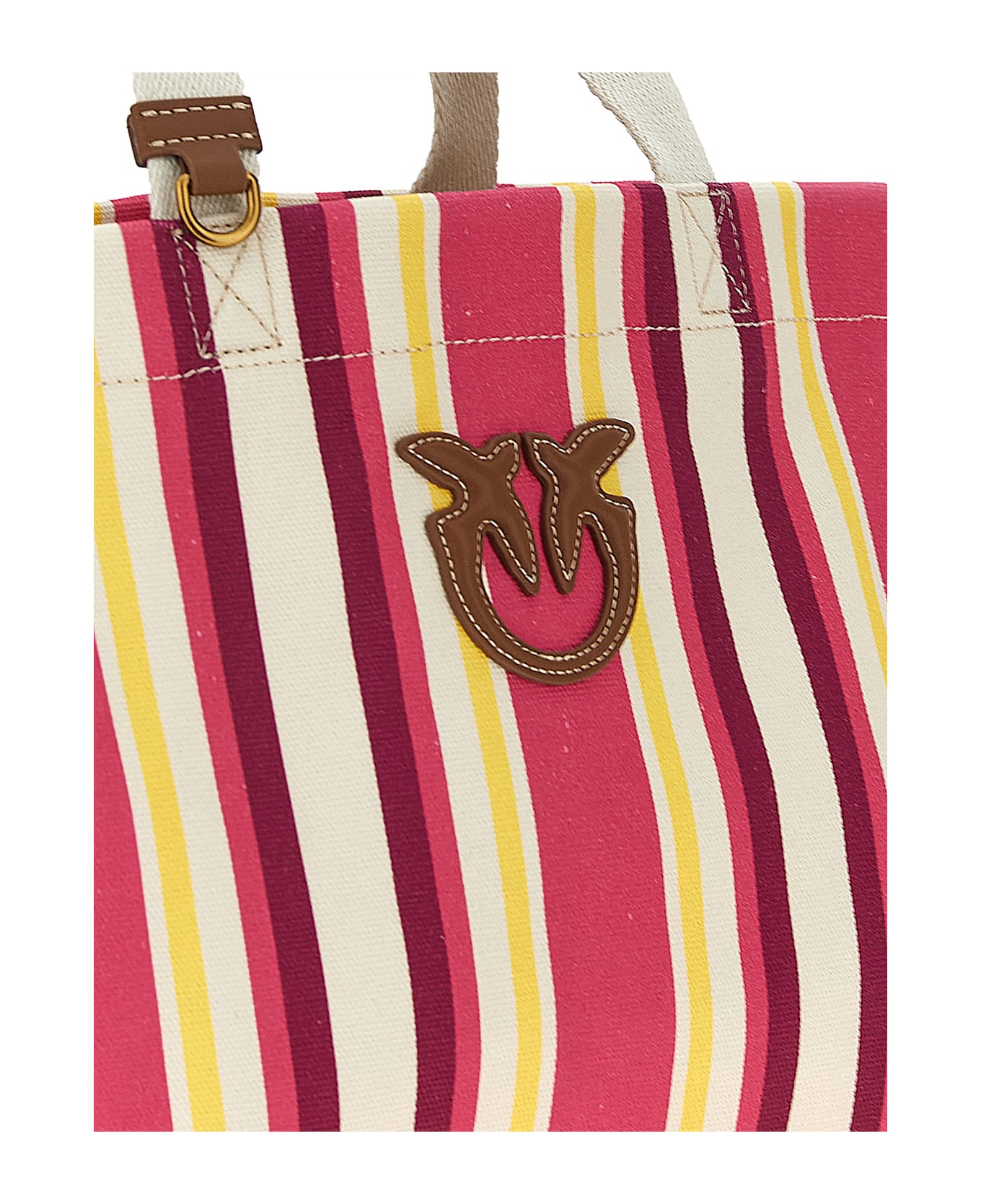 Pinko Shopping Medium Stripes - Multicolor