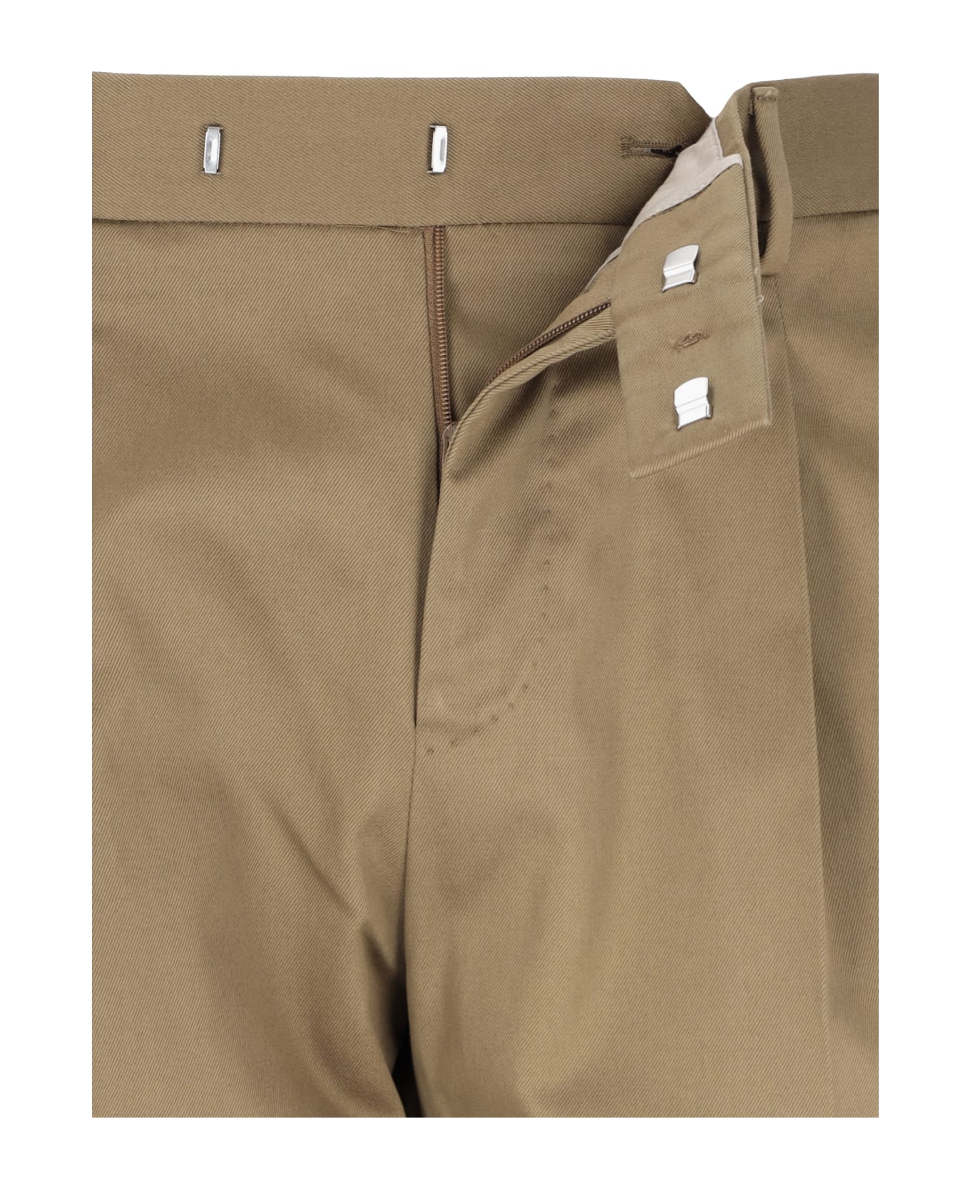 PT01 Pleated Pants - Beige