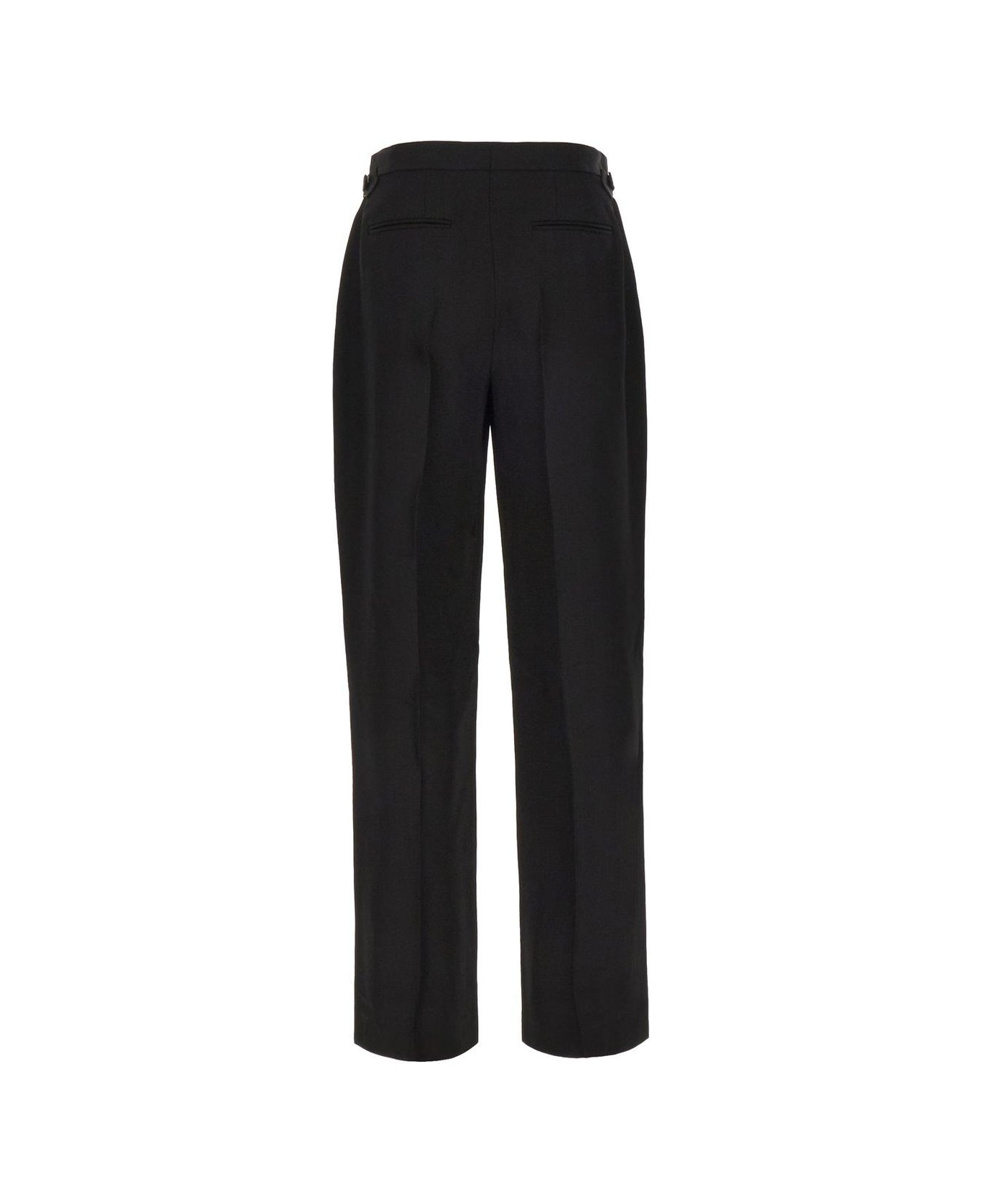 Casablanca Straight Leg Tailored Trousers - Black