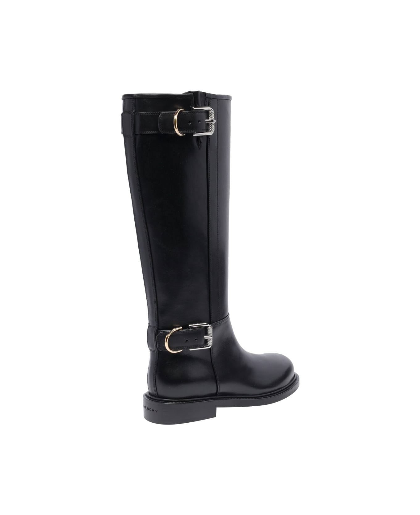 Givenchy Voyou Flat Boots - Black