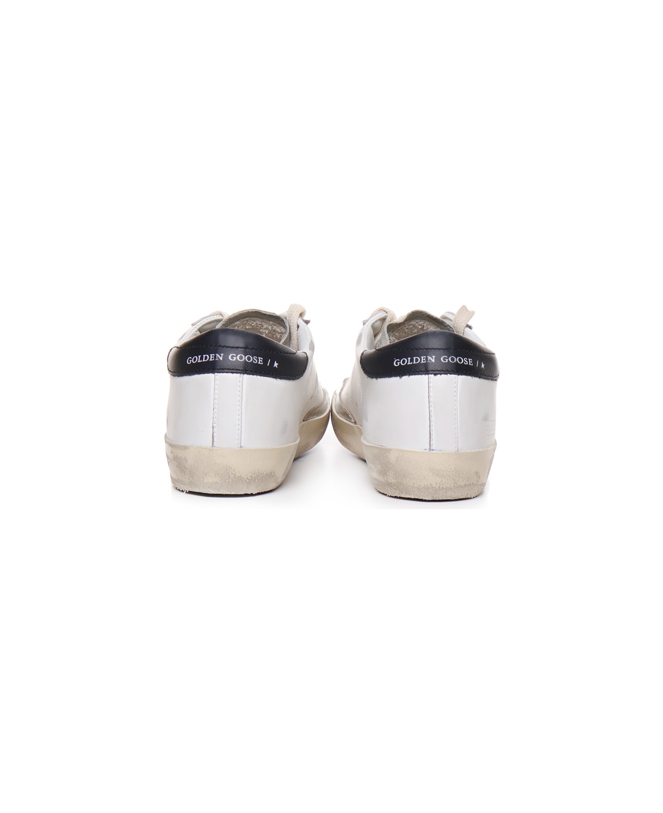 Golden Goose Superstar Sneakers - WHITE/ICE/BLACK