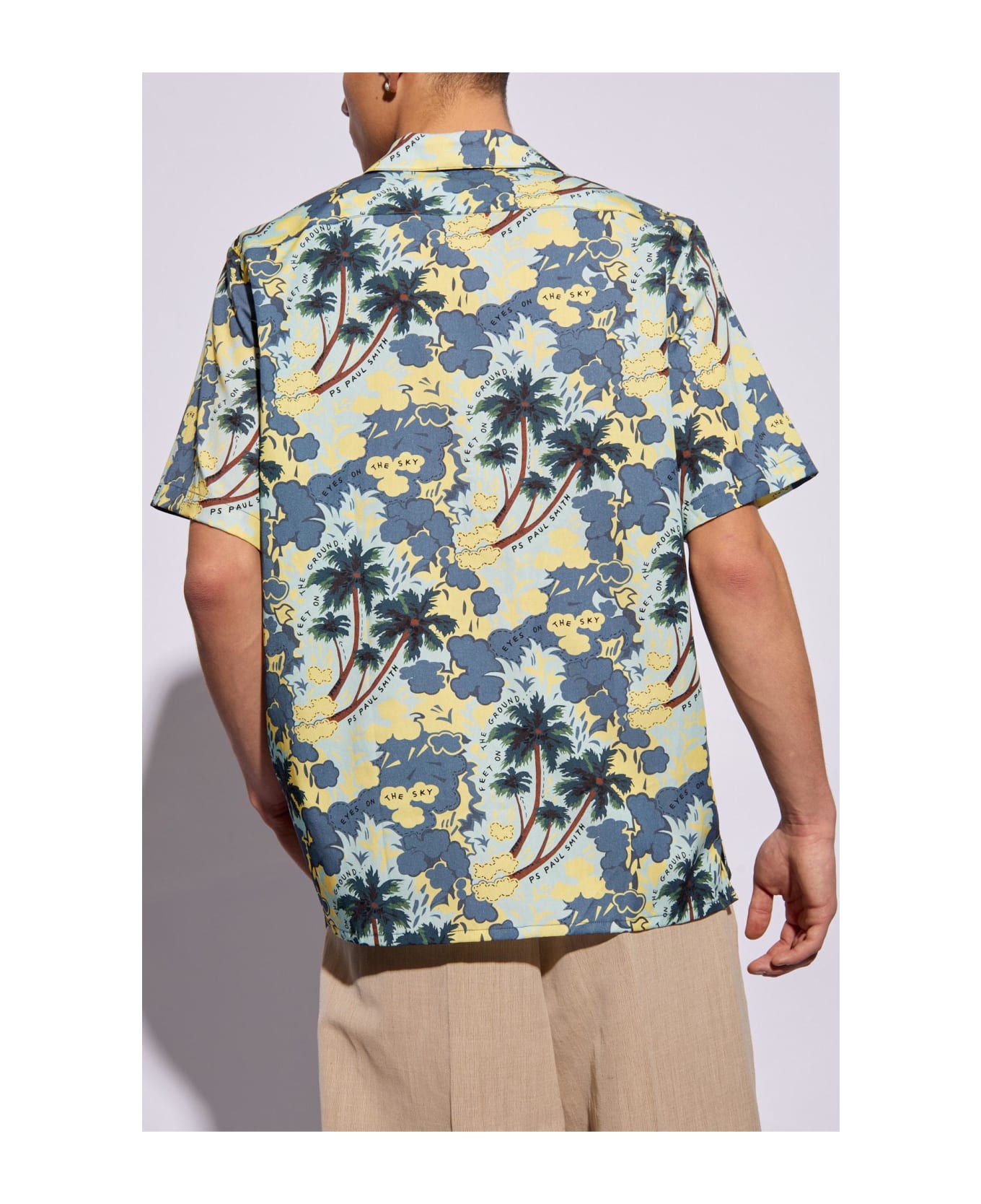 PS by Paul Smith Ps Paul Smith Printed Shirt - NAVY