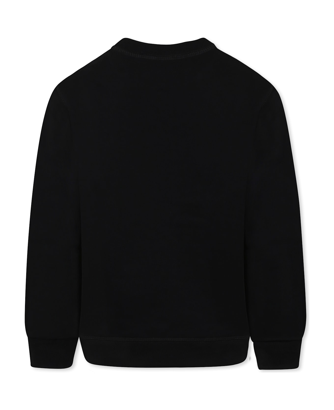 Dsquared2 Black Sweatshirt For Boy With Logo - Black