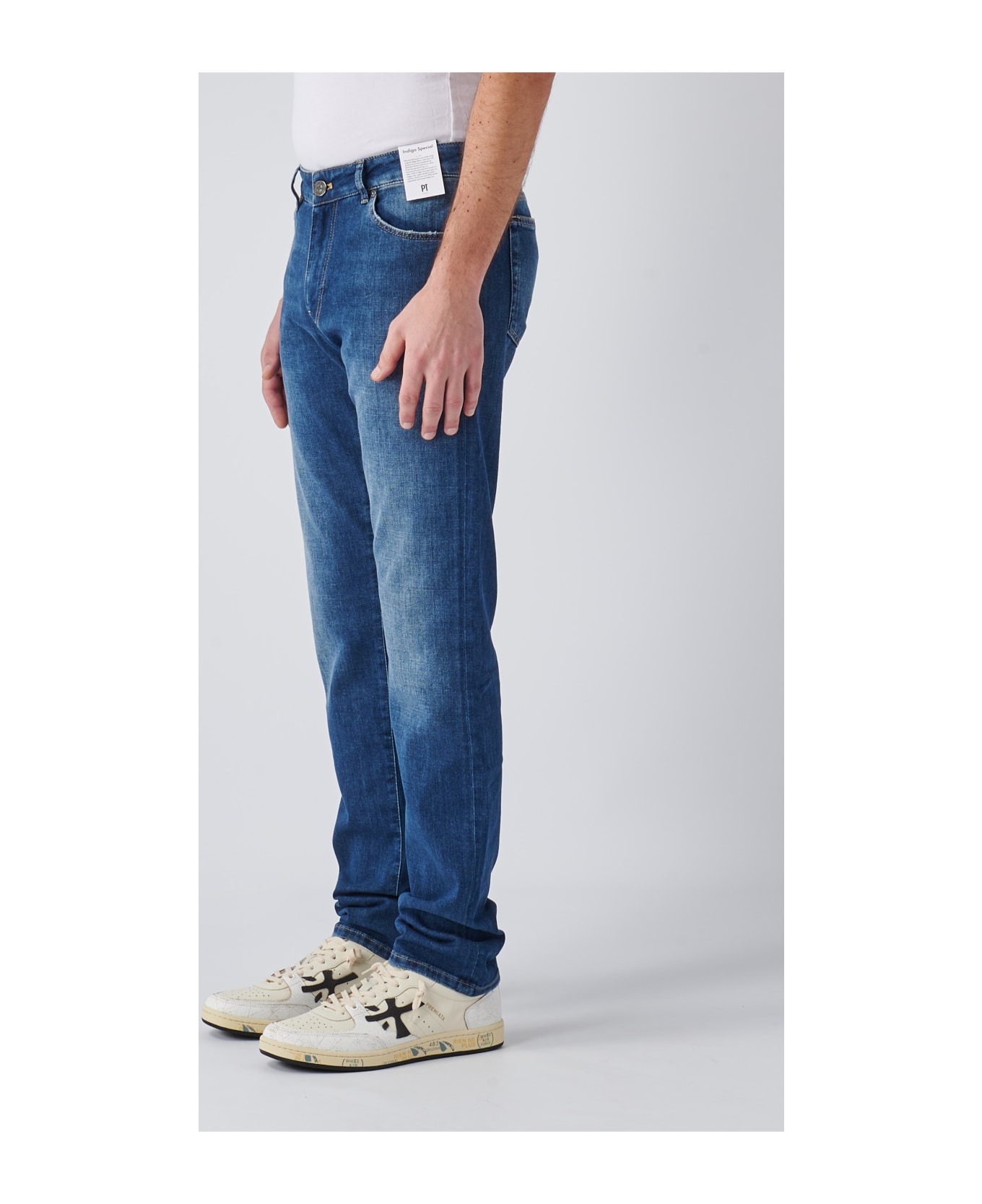 PT01 Pantalone Uomo Trousers - DENIM SCURO
