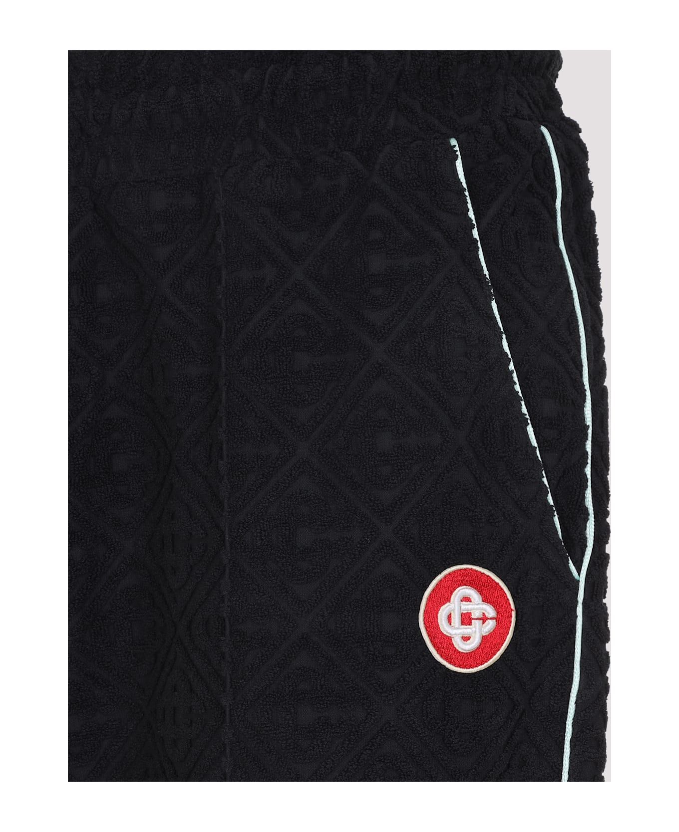 Casablanca Towelling Joggers - Black