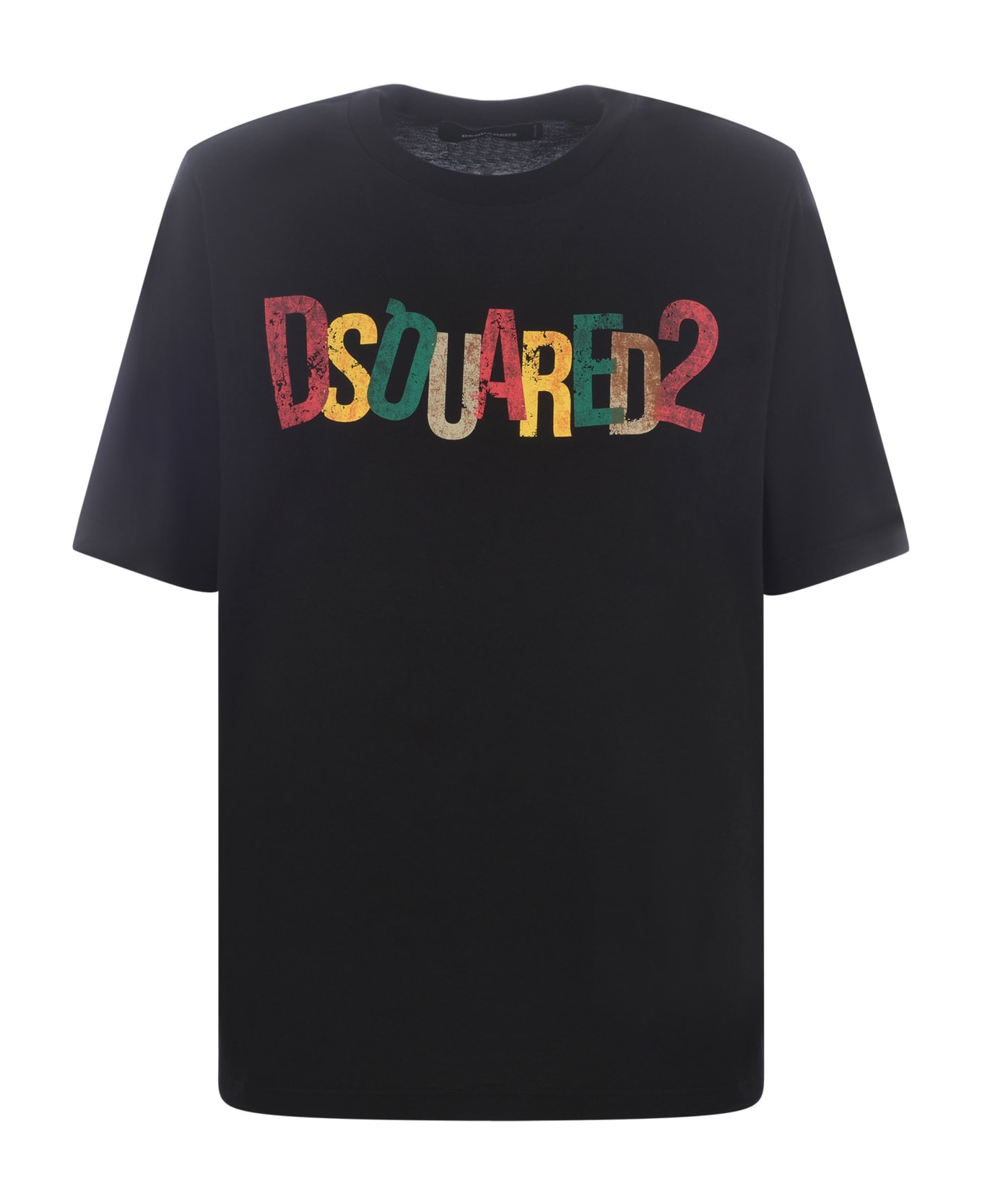 Dsquared2 T-shirt Dsquared2 In Cotton - Nero
