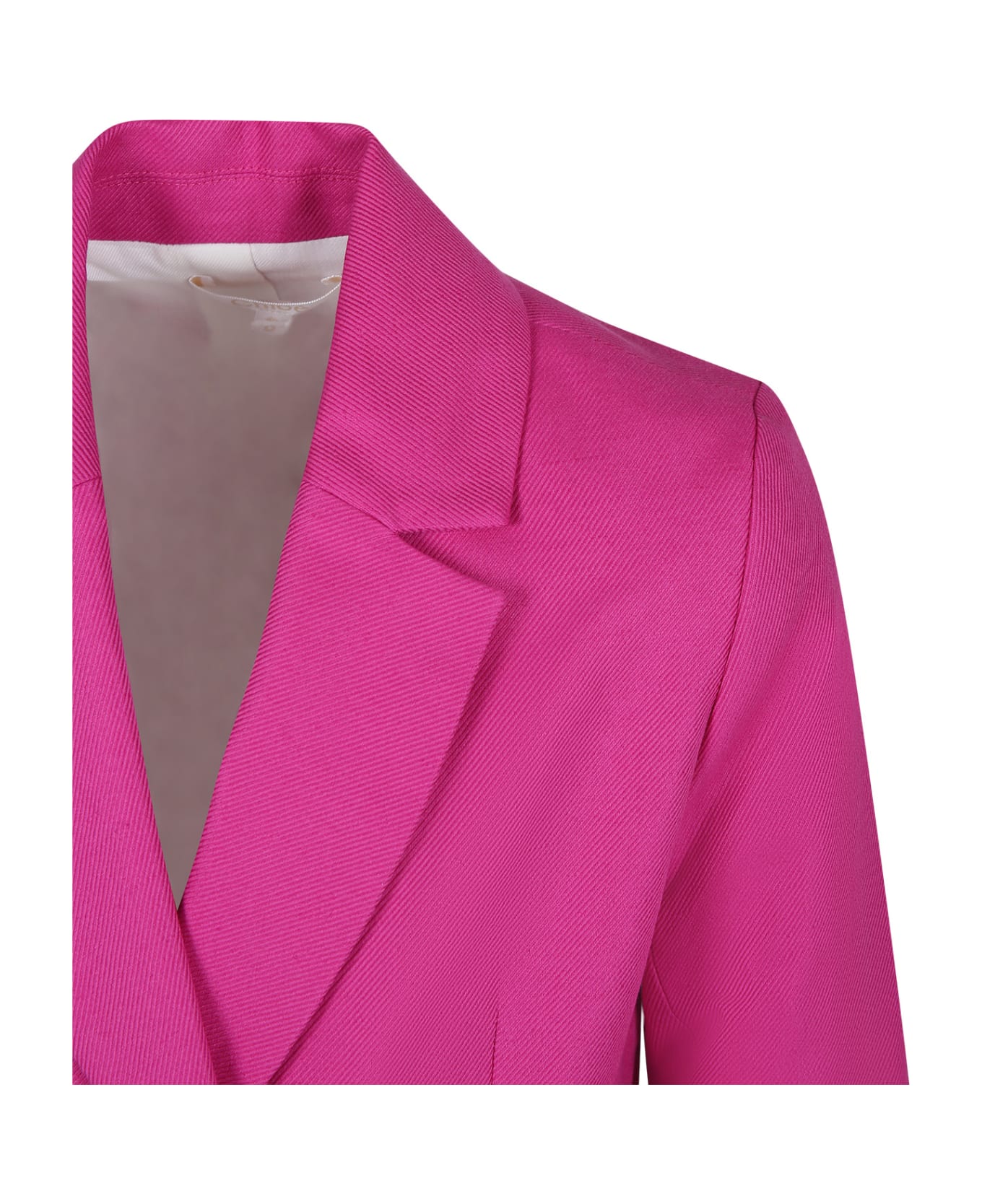 Chloé Elegant Fuchsia Jacket For Girl - Rosa コート＆ジャケット