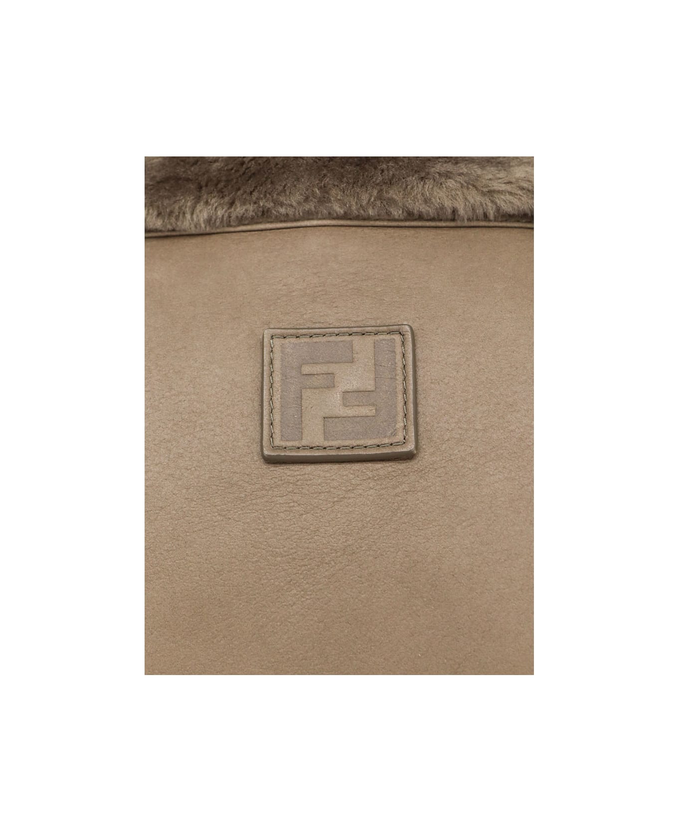 Fendi Shearling - Brown レザージャケット