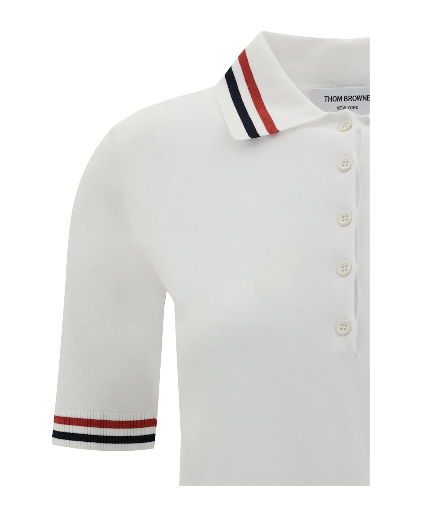Thom Browne Polo Shirt - White