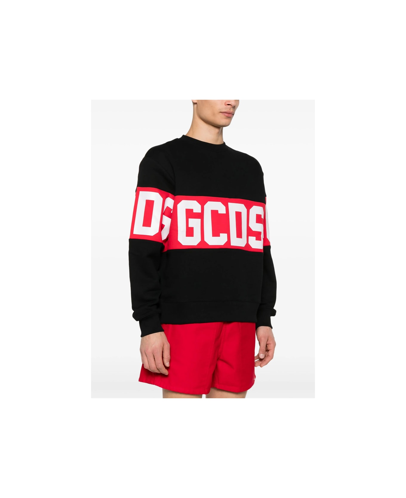 GCDS Sweater - BLACK