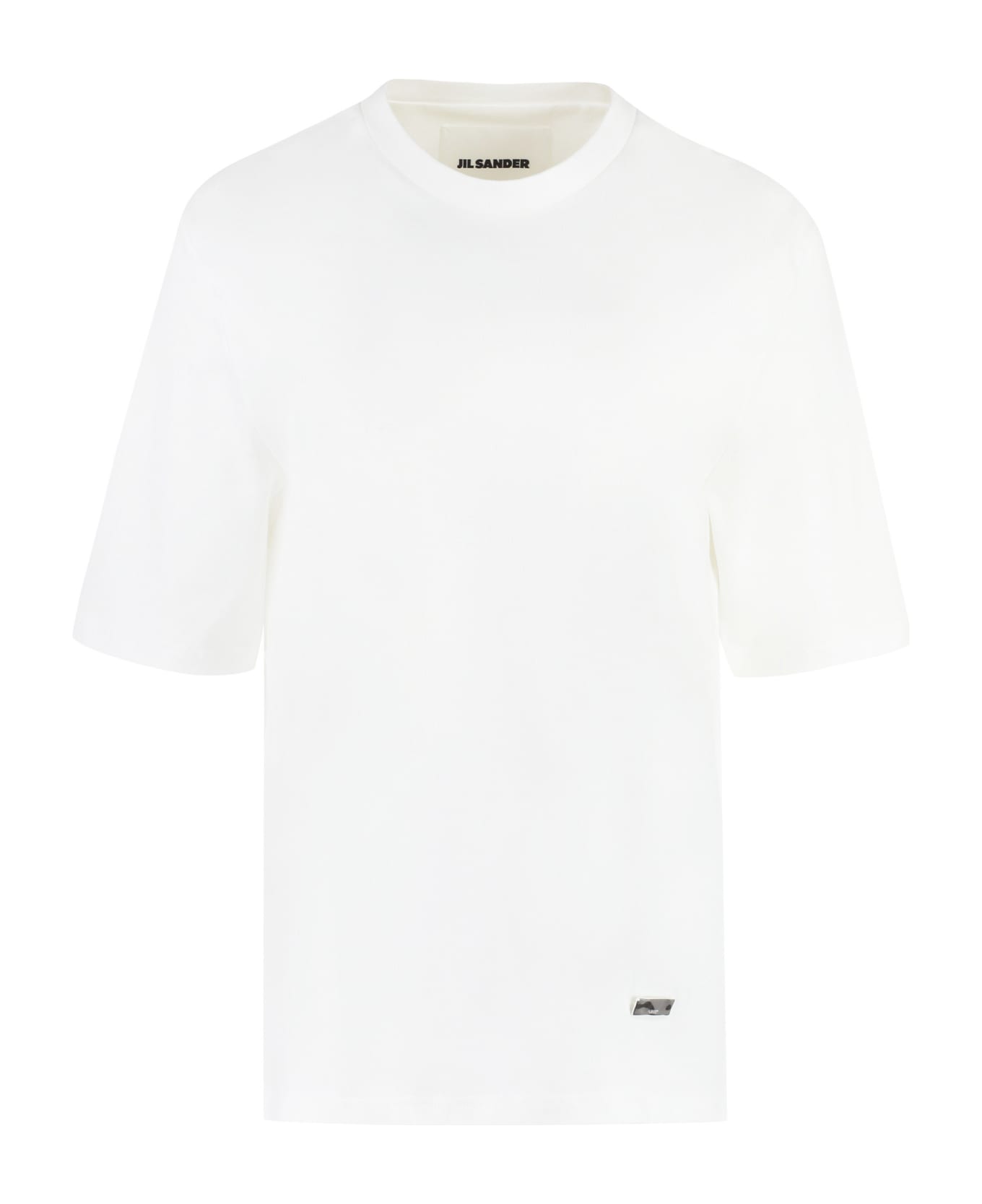 Jil Sander Cotton Crew-neck T-shirt - White Tシャツ