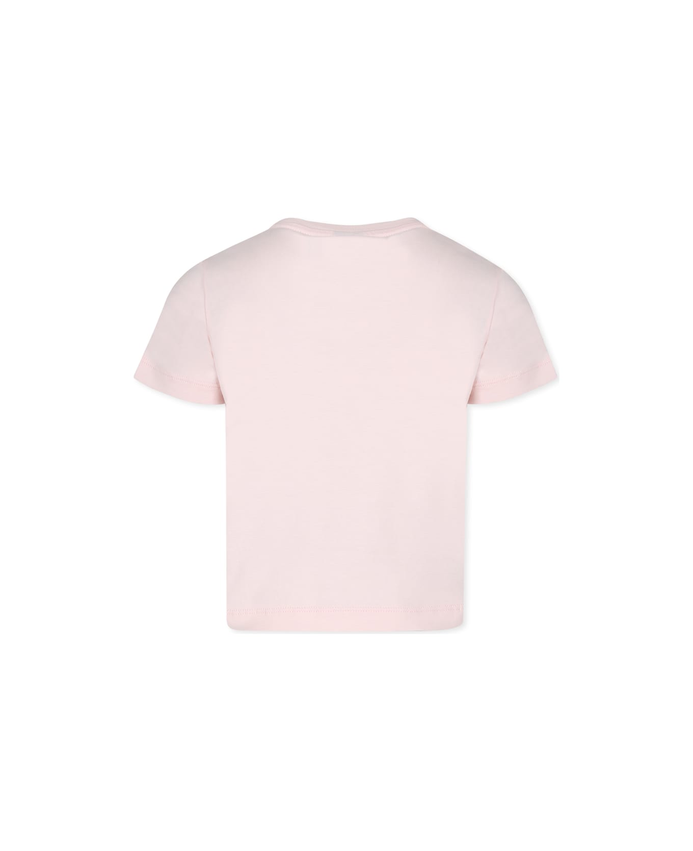 Colmar Pink T-shirt For Girl With Logo - Pink
