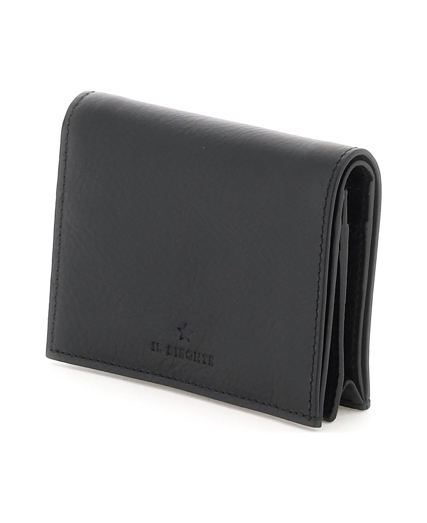 Il Bisonte Leather Wallet - NERO (Black)