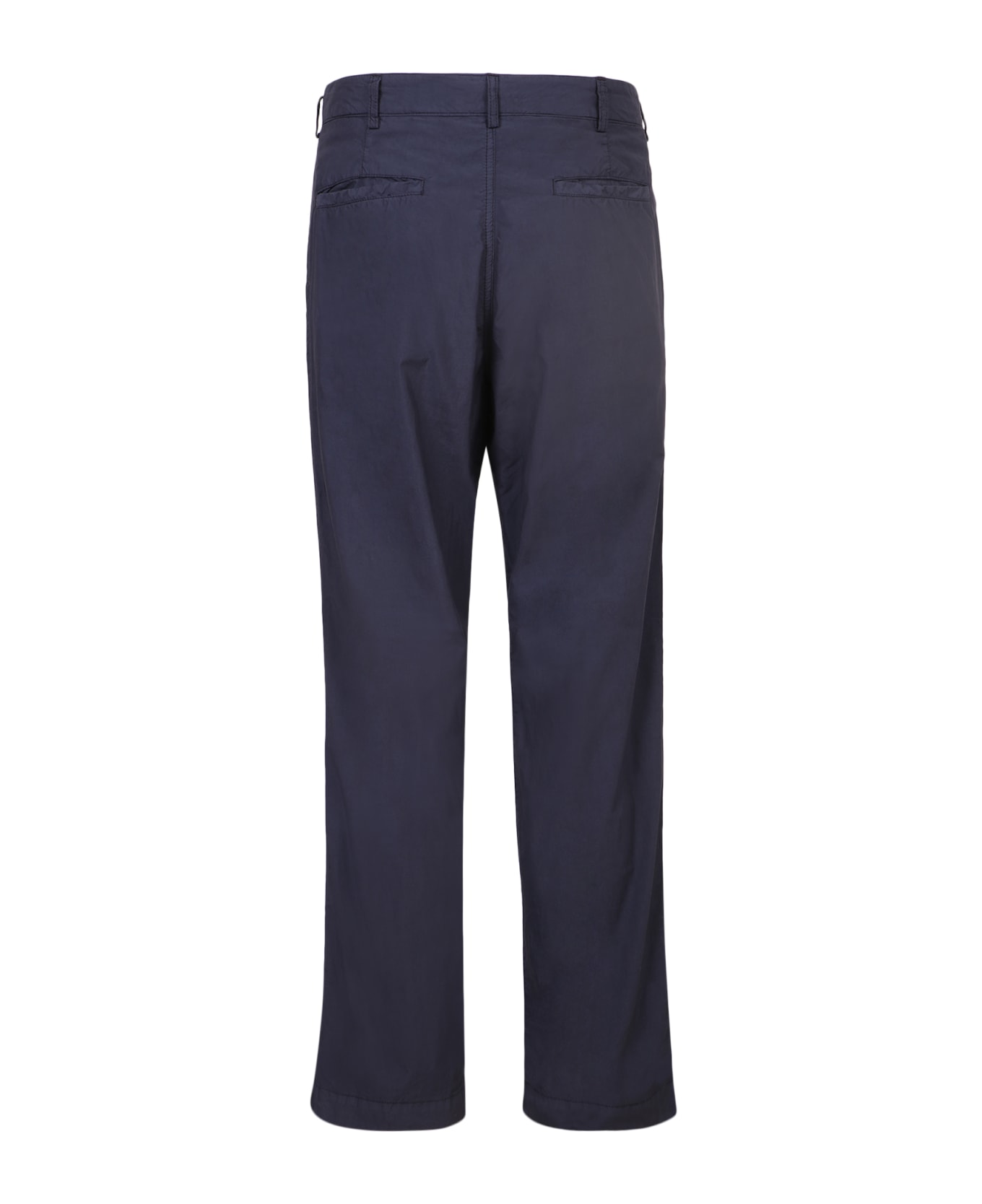 Original Vintage Style Straight Trousers - Blue