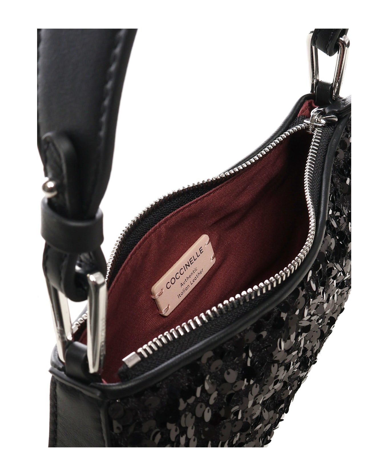 Coccinelle Bag Merveille Sequins - Black