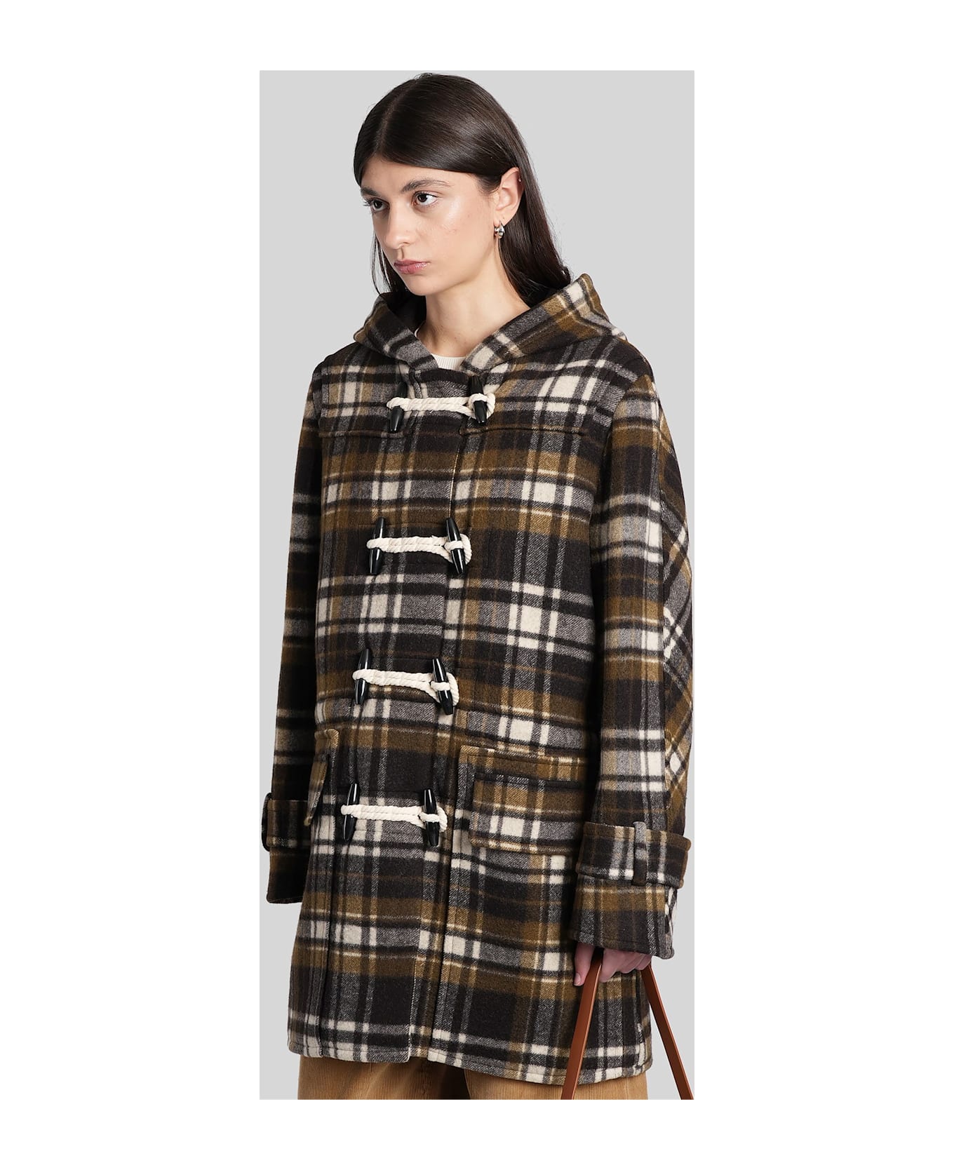 Co In Brown Wool - brown