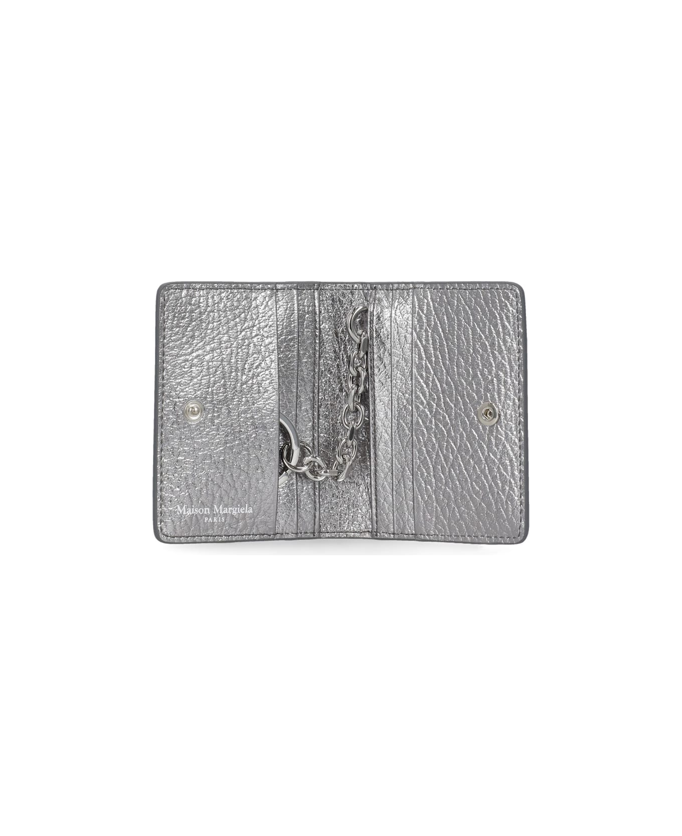 Maison Margiela Card Holder - Metallic Grey