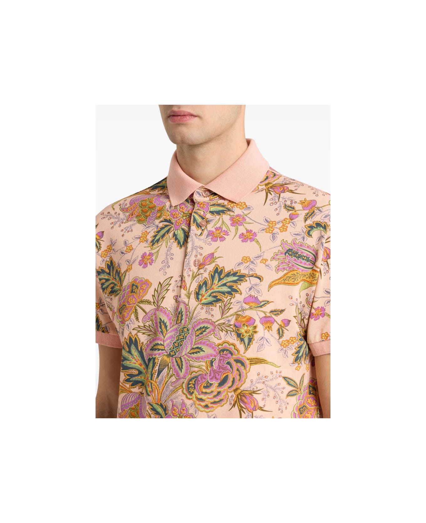 Etro Sweater - PINK/GREEN