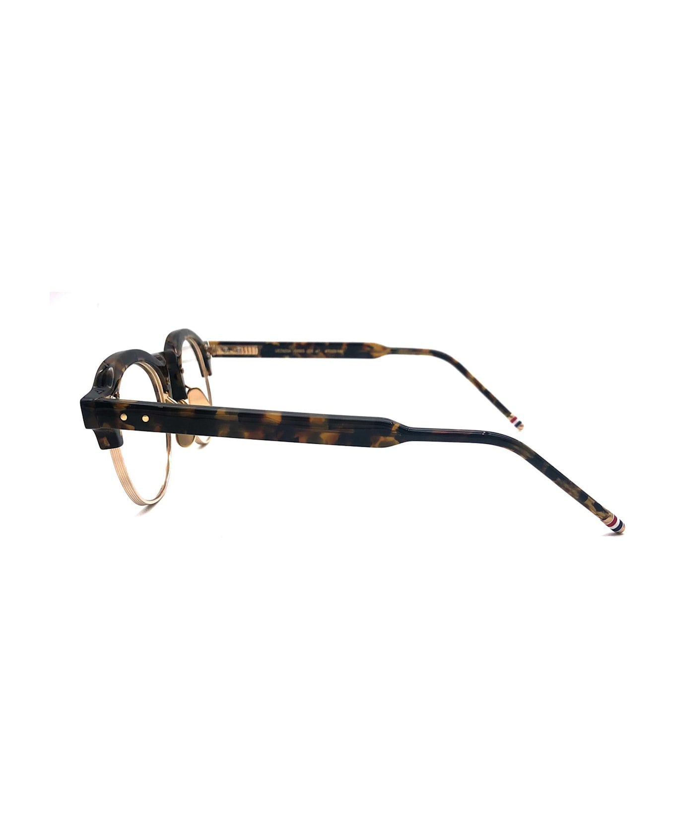 Thom Browne Oval - Dark Brown Rx Glasses - brown