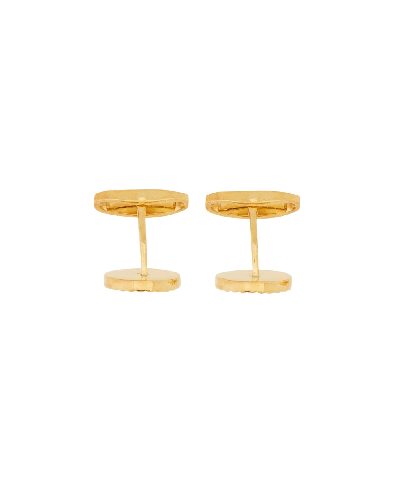 Dolce & Gabbana Cufflinks With Logo - GOLD