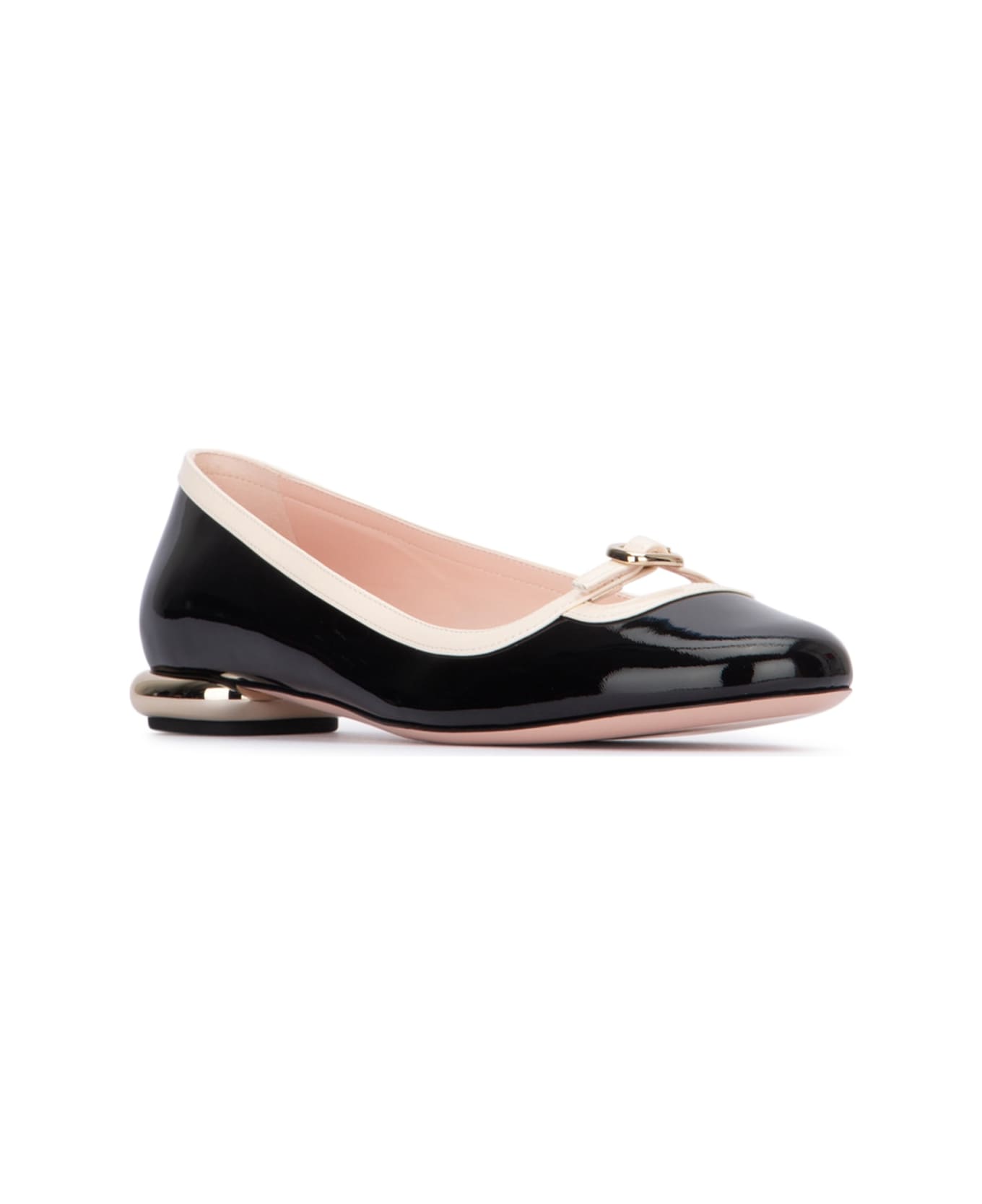 Roger Vivier Mini Choc B Ballerina - B999NEROC019CIRE