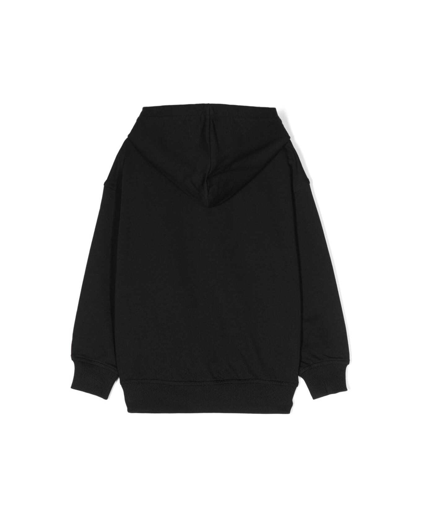 Moschino Hoodes Sweatshirt - Black