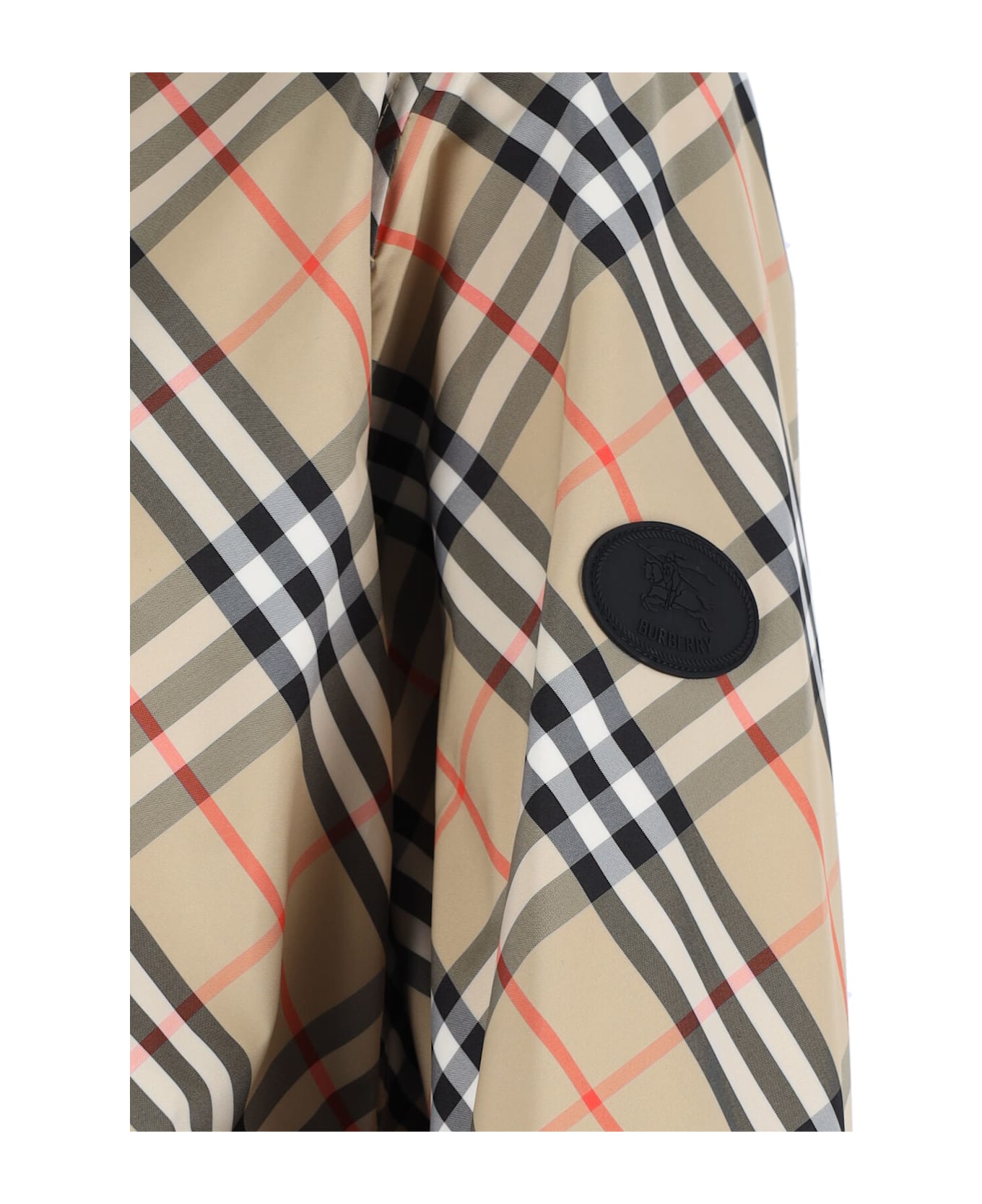 Burberry 
check
 Waterproof Jacket - SAND IP CHECK