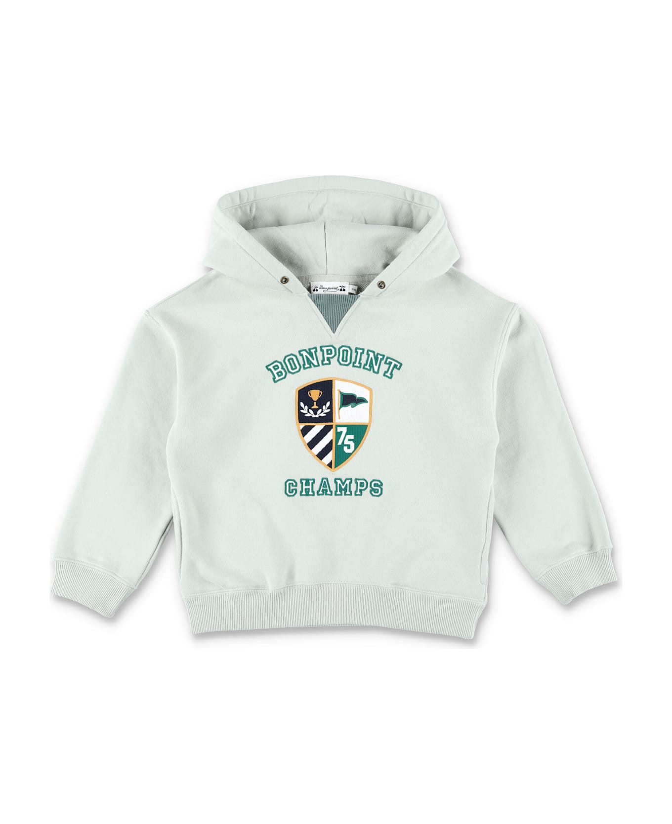Bonpoint Kid - Champs Hoodie - GREEN ニットウェア＆スウェットシャツ