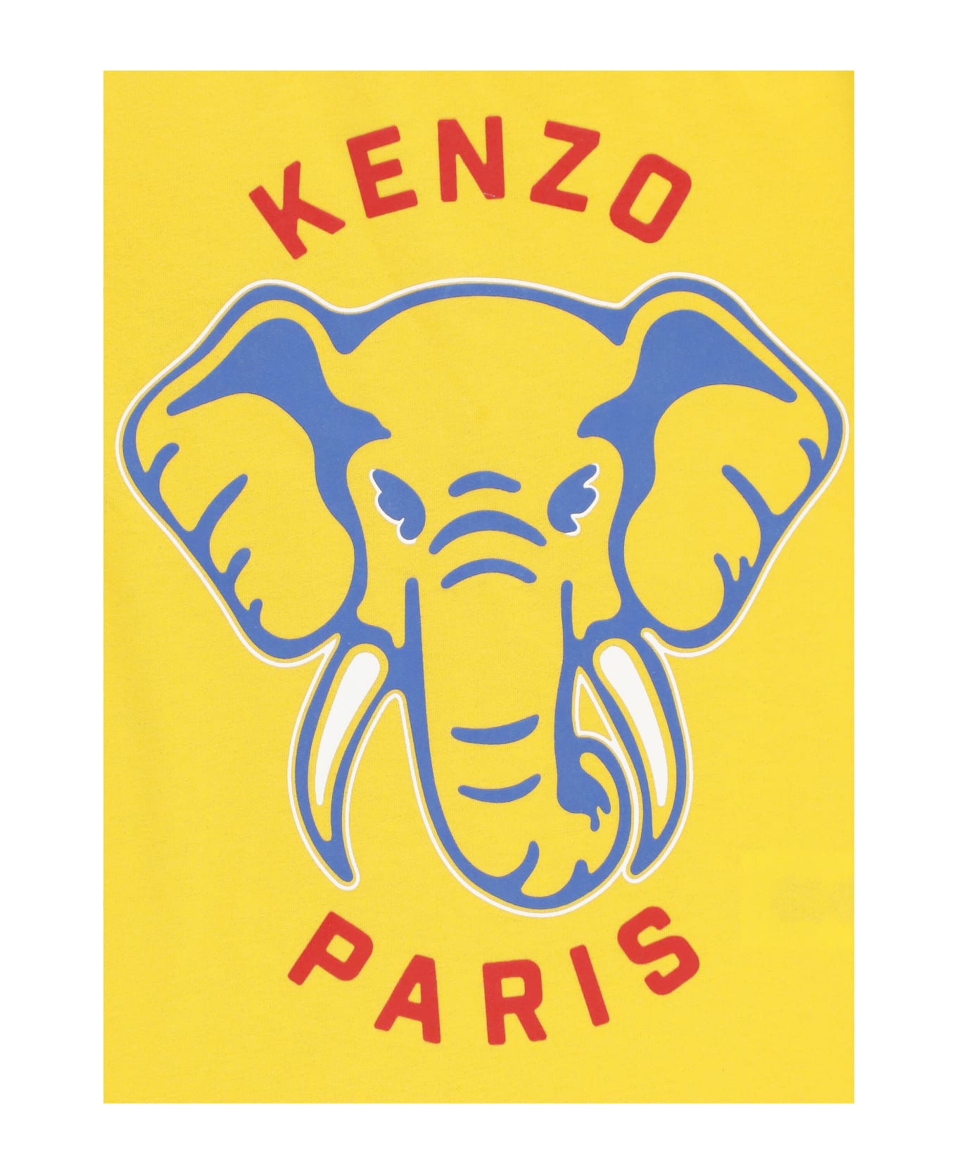 Kenzo Kids T-shirt With Logo - Yellow