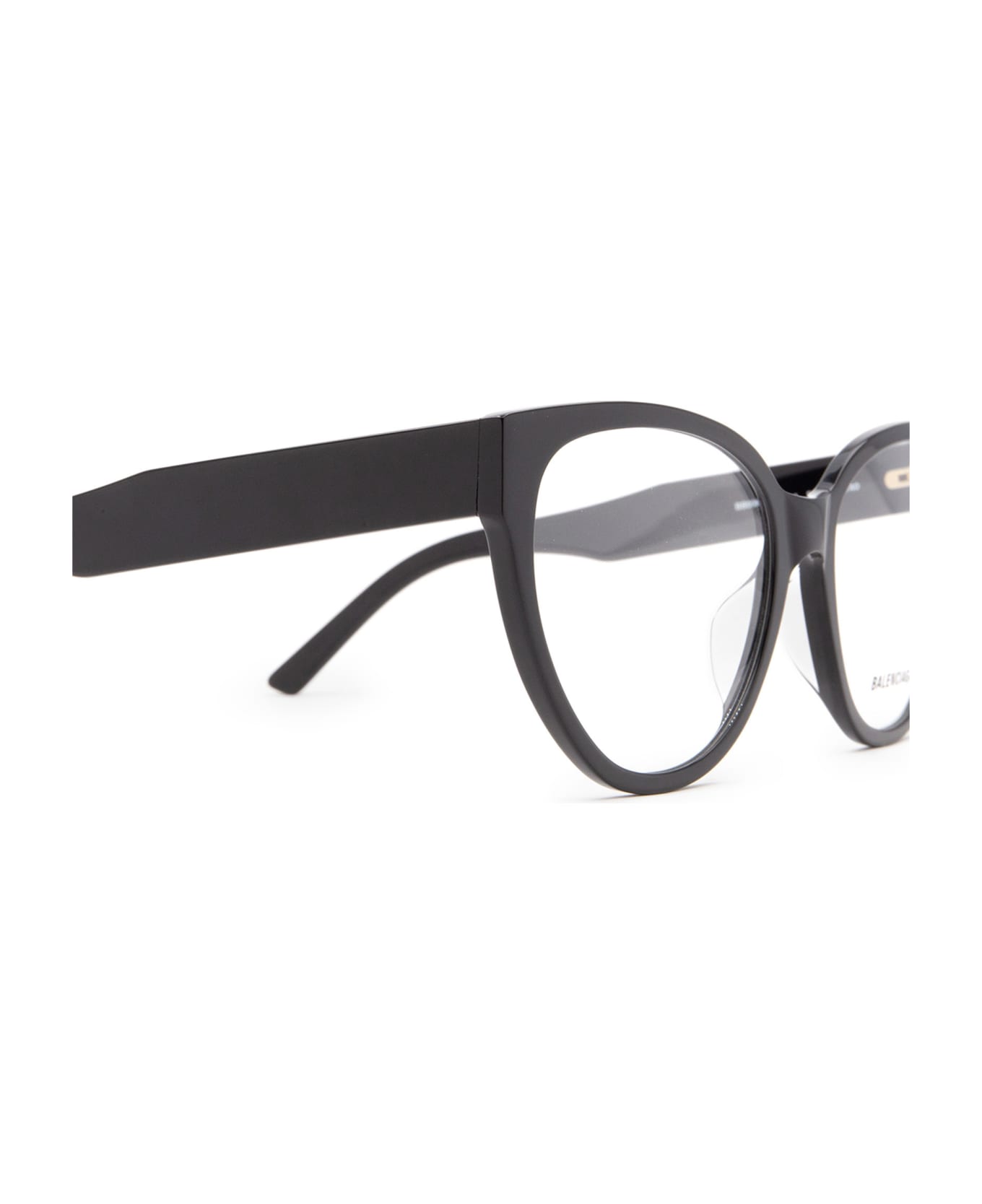 Balenciaga Eyewear Bb0064o Black Glasses - Black