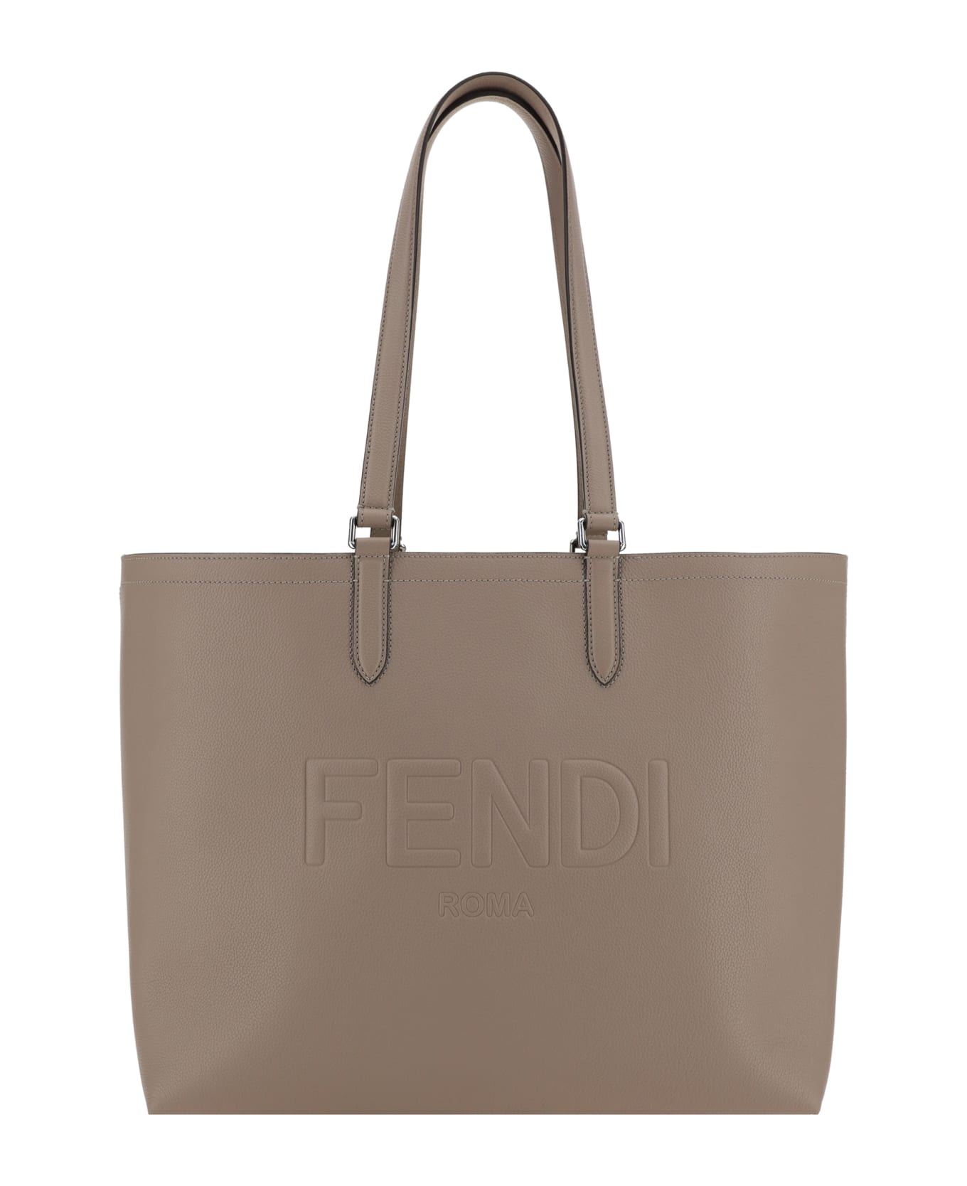 Fendi Shopper Bag - Nude & Neutrals トートバッグ