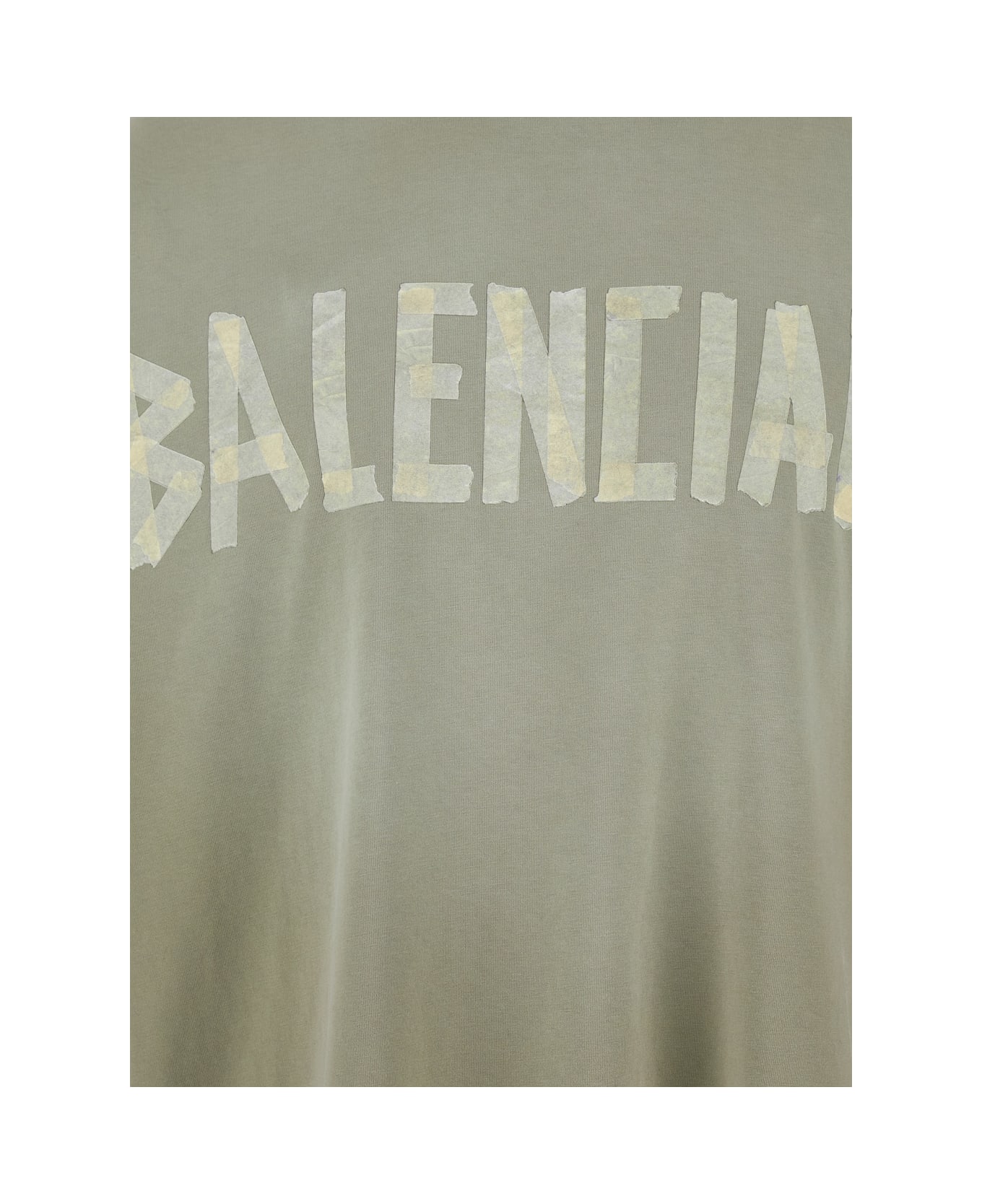 Balenciaga Medium Fit T-shirt - Green