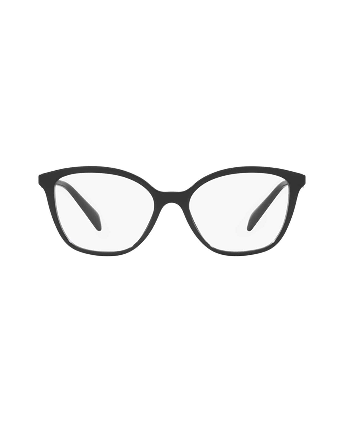Prada Eyewear Pr 02zv Black Glasses - Black